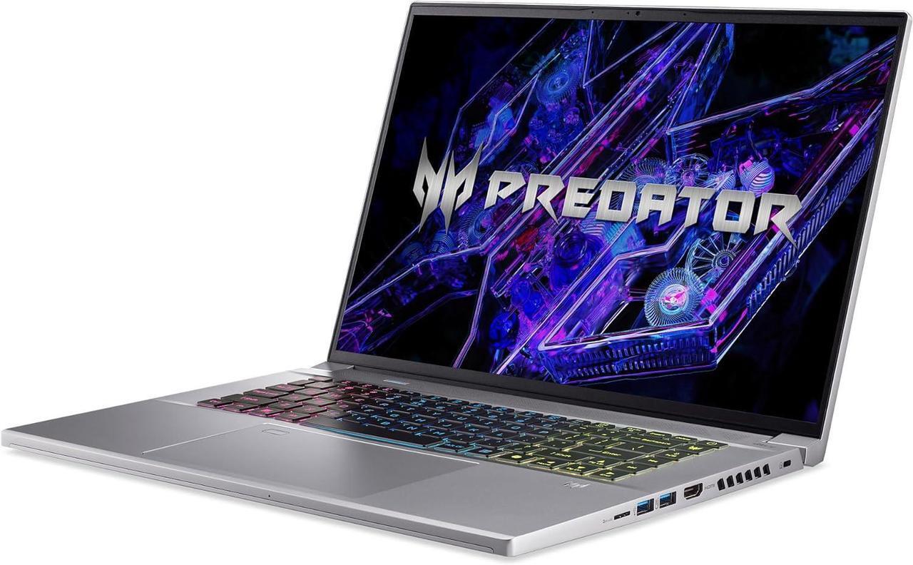 Alt view image 4 of 7 - Acer Predator Triton Neo 16 Gaming Laptop, 16" WQXGA 240Hz Display, Intel Core Ultra 7 155H 16-Core Processor, GeForce RTX 4060 8GB GDDR6, 16GB  DDR4  512GB   PCIe SSD, RGB Backlit, Windows 11 Pro