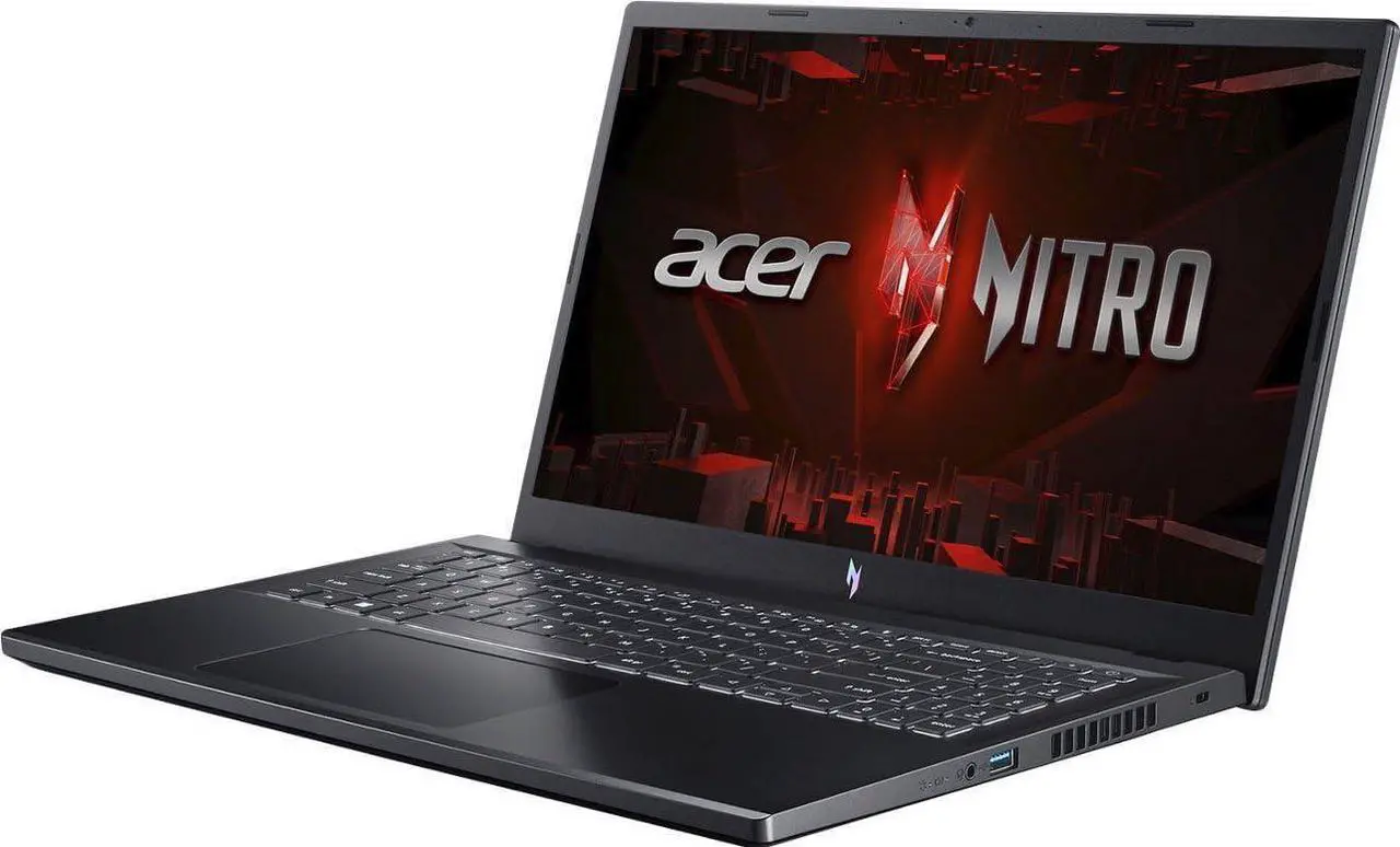 Alt view image 4 of 7 - Acer Nitro V 15 Gaming Laptop, 15.6" FHD Display, Intel i7-13620H 10-Core Processor, NVIDIA GeForce RTX 4060 8GB GDDR6, 64GB DDR5  2TB PCIe SSD, Backlit Keyboard Thunderbolt 4 Wi-Fi 6, Windows 11 Pro