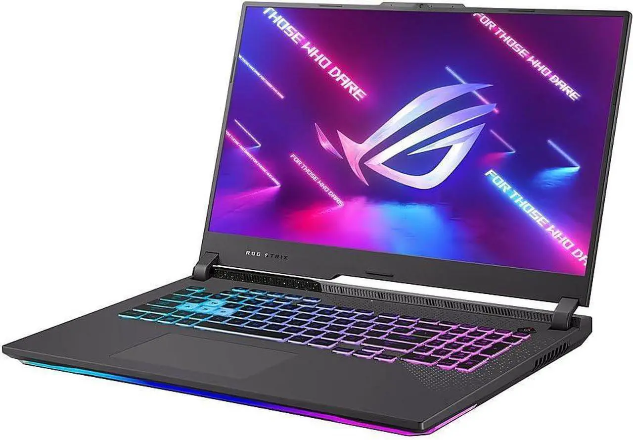 Alt view image 3 of 7 - ASUS ROG Strix G17 Gaming Laptop, 17.3" FHD (1920 x 1080) Display, AMD Ryzen 9 7845HX 12-Core Processor, NVIDIA GeForce RTX 4060 8GB GDDR6, 16GB DDR5  1TB PCIe SSD, RGB Backlit KB, Windows 11