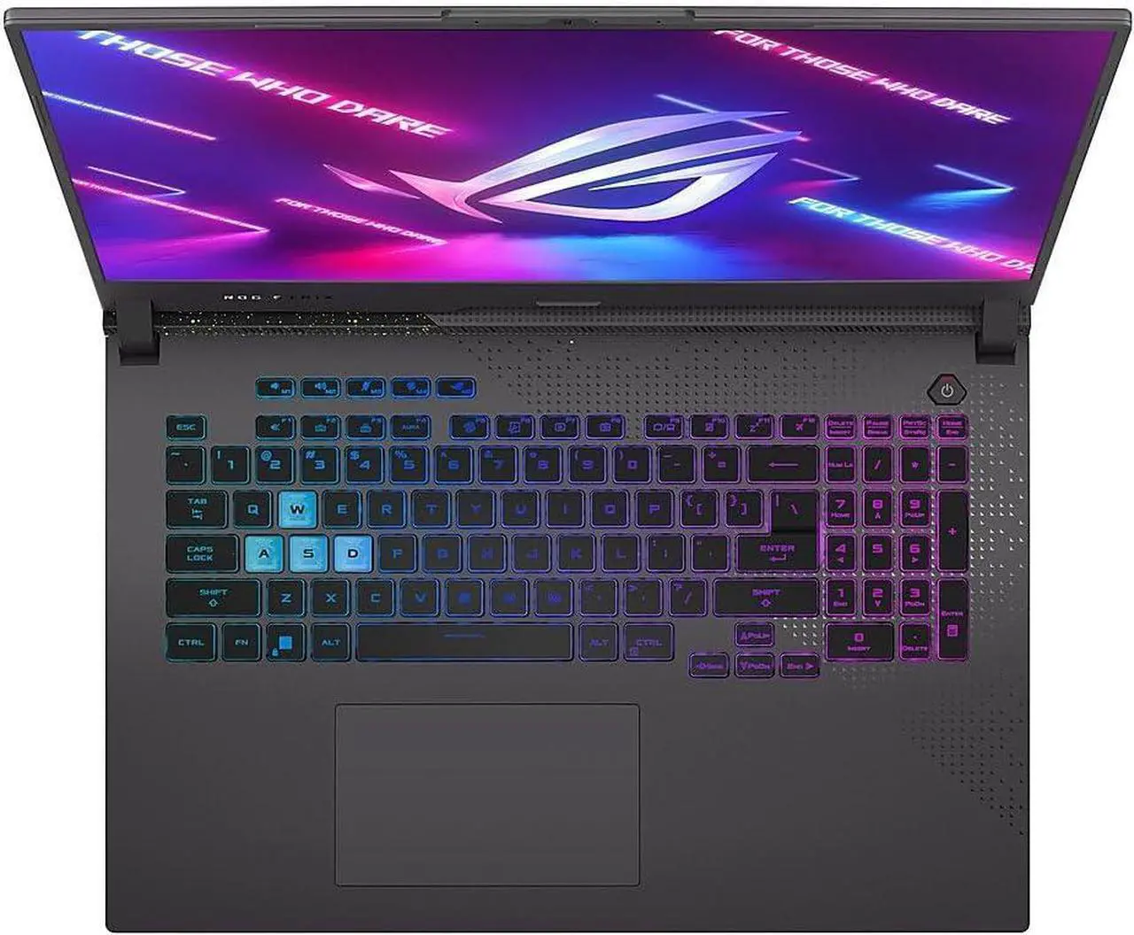 Alt view image 5 of 7 - ASUS ROG Strix G17 Gaming Laptop, 17.3" FHD (1920 x 1080) Display, AMD Ryzen 9 7845HX 12-Core Processor, NVIDIA GeForce RTX 4060 8GB GDDR6, 16GB DDR5  1TB PCIe SSD, RGB Backlit KB, Windows 11