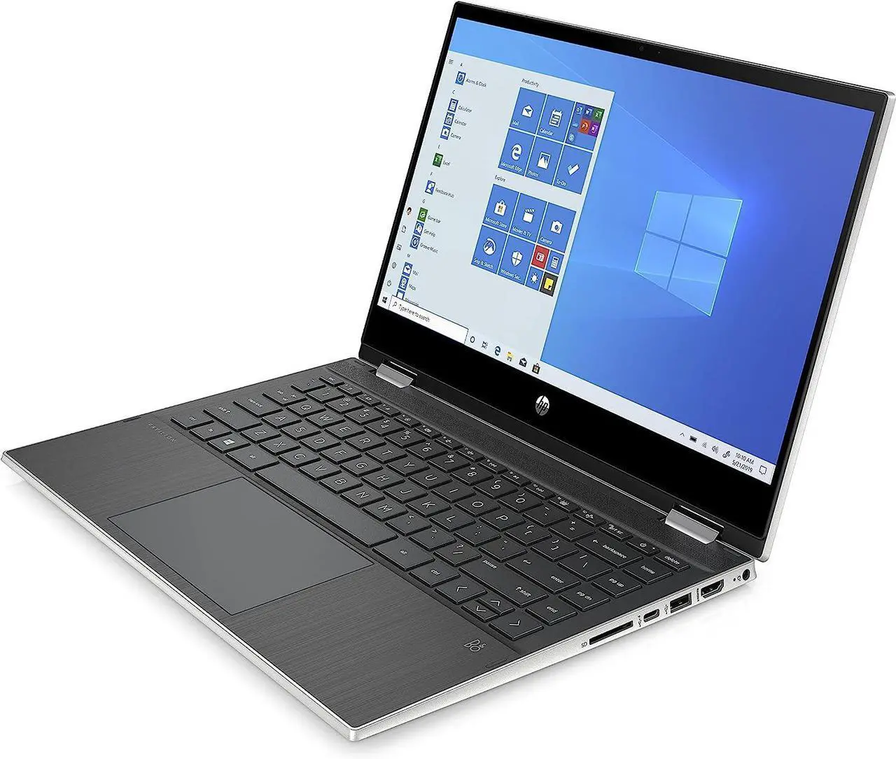 Alt view image 3 of 7 - HP Pavilion x360 Convertible 2-in-1 14 Laptop, 14" FHD (1920 x 1080) Touchscreen, Intel Core i5-1135G7 Quad-core, Iris Xe Graphics, 32GB DDR4  2TB PCIe SSD, Wi-Fi 6 and Bluetooth 5, Windows 11 Pro