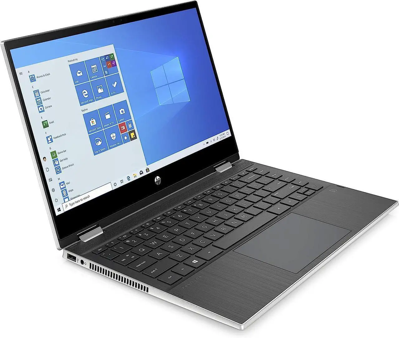 Alt view image 5 of 7 - HP Pavilion x360 Convertible 2-in-1 14 Laptop, 14" FHD (1920 x 1080) Touchscreen, Intel Core i5-1135G7 Quad-core, Iris Xe Graphics, 32GB DDR4  2TB PCIe SSD, Wi-Fi 6 and Bluetooth 5, Windows 11 Pro