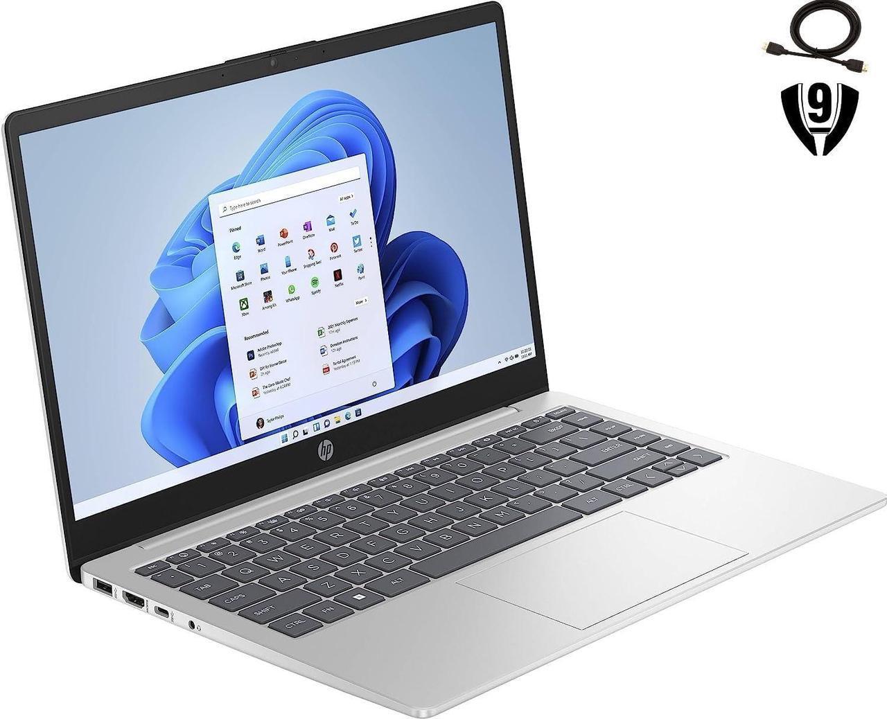 Alt view image 3 of 6 - HP 14 Laptop, 14.0" Full HD (1920x1080) Display, Intel Core i7-1355U 10-Cores Processor, Intel Iris Xe Graphics, 16GB DDR4  1TB PCIe SSD, Backlit Keyboard, WiFi 6, Bluetooth, Windows 11 Pro