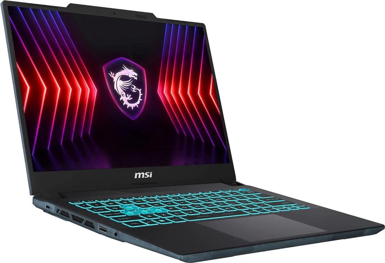 Alt view image 2 of 6 - MSI Cyborg 14 Gaming Laptop, 14" WUXGA 144Hz Display, Intel Core i7-13620H 10-Core Processor, NVIDIA GeForce RTX 4060 8GB GDDR6, 32GB DDR5  2TB PCIe SSD, Backlit KB, Bluetooth 5.2, Windows 11 Pro