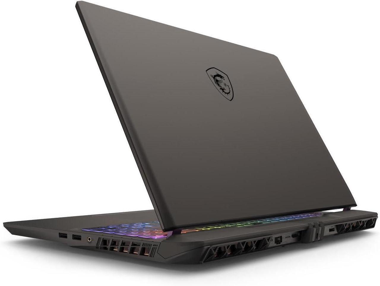 Alt view image 5 of 6 - MSI Vector 16 HX AI Gaming Laptop, 16" QHD+ 240Hz Display, Intel Ultra 7 255HX 20 cores Processor, Geforce RTX 5070 Ti 12GB GDDR7, 32GB DDR5  512GB PCIe SSD, RGB Backlit Thunderbolt5, Windows 11
