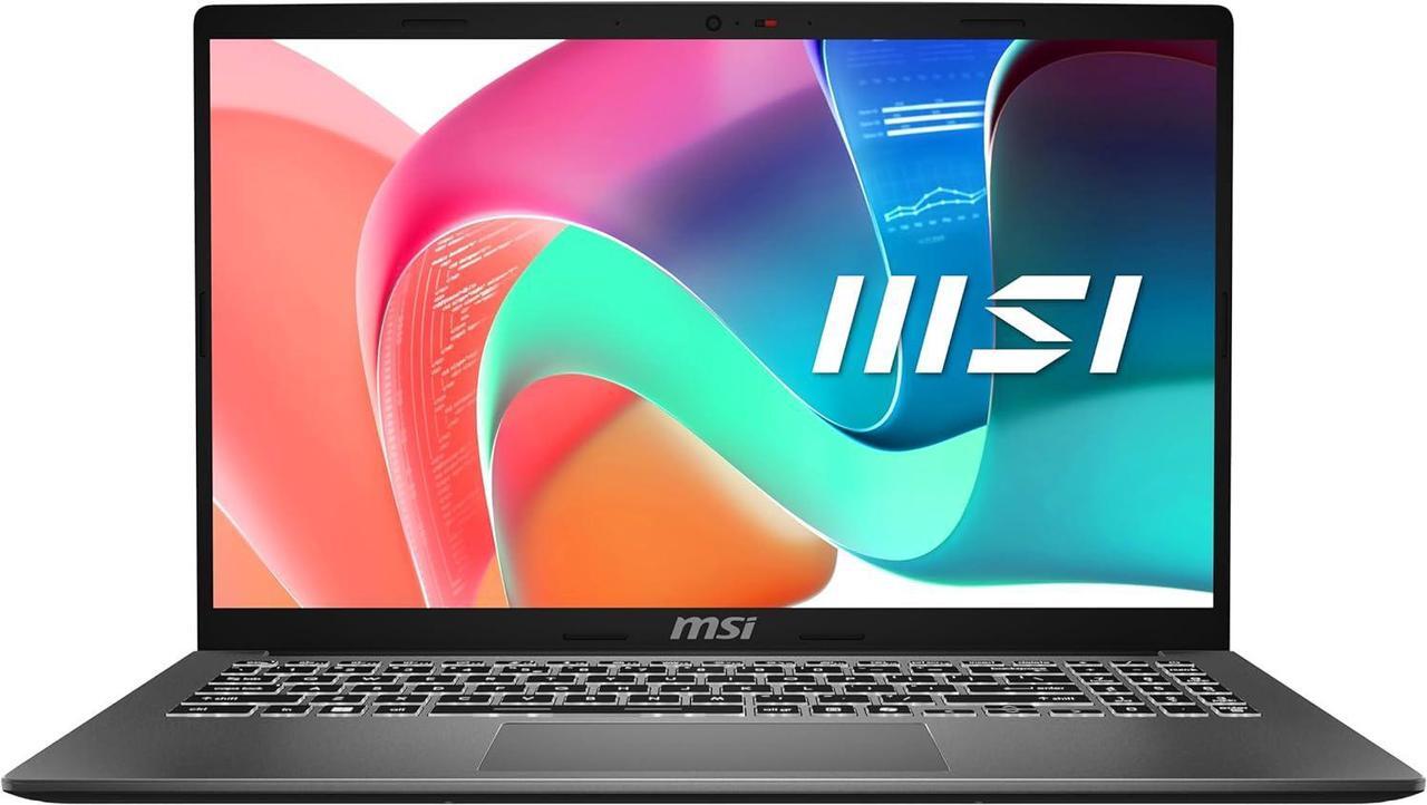 Alt view image 2 of 7 - MSI Modern 15 Business Laptop, 15.6" FHD (1920 x 1080) Display, Intel Core i5-1335U 10 Cores Processor, Intel UHD Graphics, 32GB DDR4  1TB PCIe SSD, Backlit KB, WiFi 6E, Windows 11 Pro