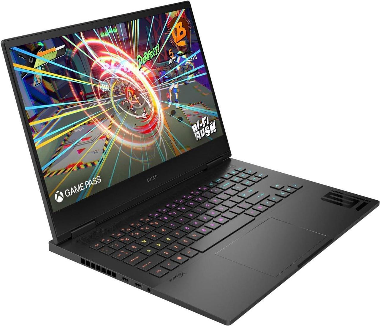 Alt view image 3 of 7 - HP Omen 16 Gaming Laptop, 16.1" Full HD 165Hz Display, Intel Core i9-14900HX 24 Cores Processor, NVIDIA GeForce RTX 4060 8GB GDDR6, 16GB DDR5  512GB PCIe SSD, RGB Backlit, Wi-Fi 7, Windows 11