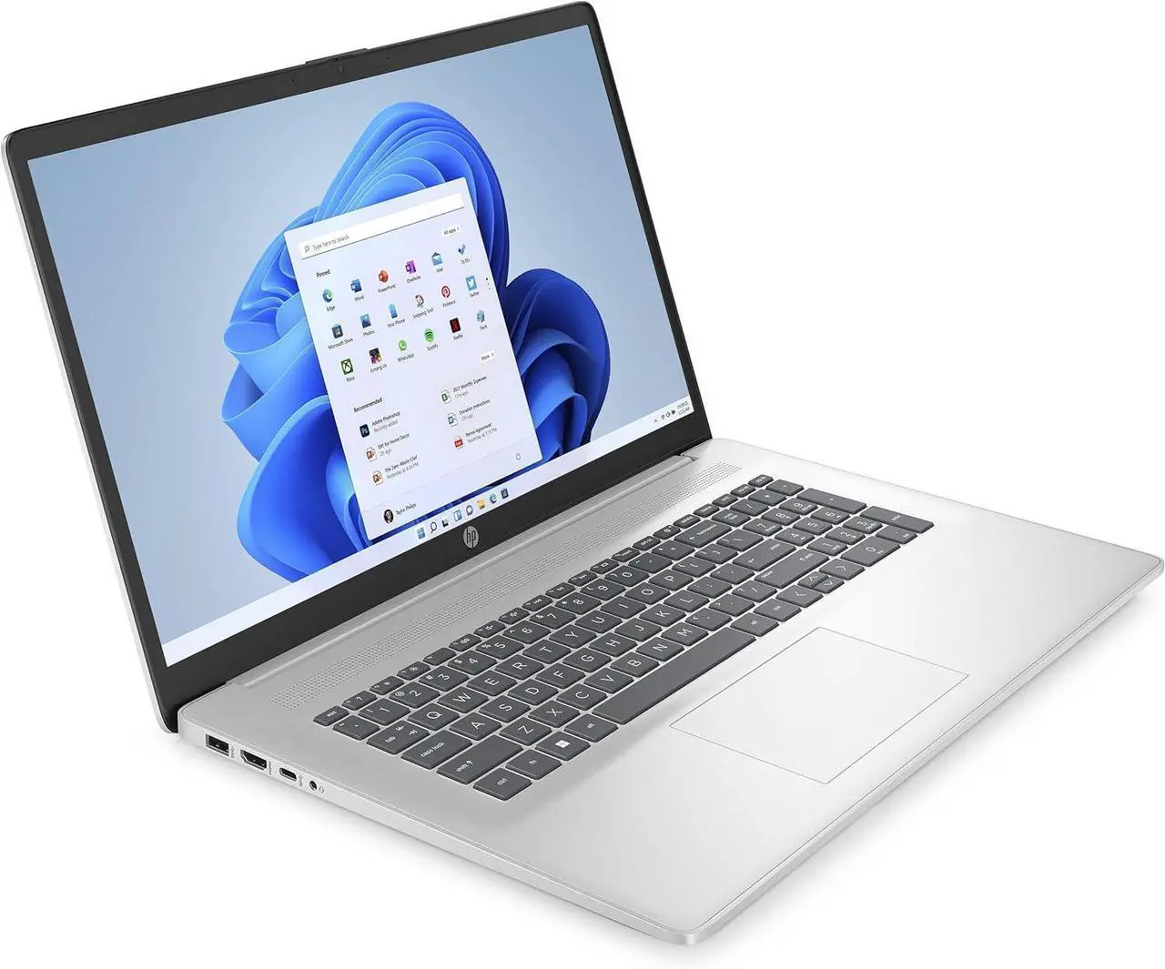 Alt view image 3 of 6 - HP 17 Business Laptop, 17.3" HD+ Touchscreen, Intel Core 7 150U 10-Core Processor, Intel Graphics, 16GB DDR4  512GB PCIe SSD, Backlit Keyboard, Wi-Fi 6, Bluetooth 5.3, Windows 11 Pro