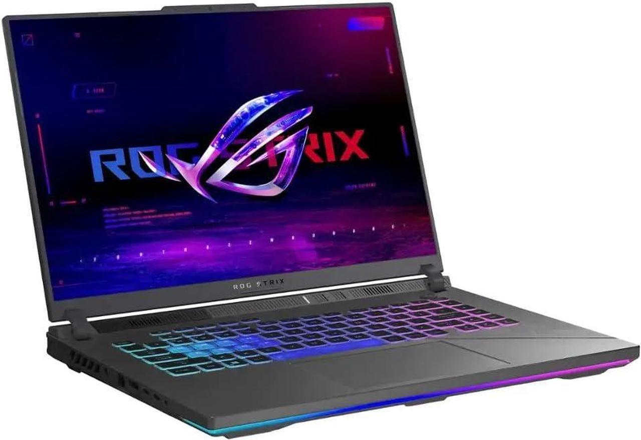 Alt view image 4 of 6 - ASUS ROG Strix G16 Gaming Laptop, 16" WUXGA (1920x1200) 165Hz, Intel 24-core i9-14900HX Processor, NVIDIA GeForce RTX 4070 8GB Graphic, 16GB DDR5  2TB PCIe SSD, 4-Zone RGB Backlit, Windows 11