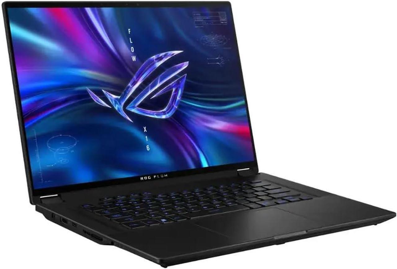Alt view image 4 of 6 - ASUS ROG Flow X16 2-in-1 Gaming Laptop, 16.0" WQXGA (2560x1600) 240Hz Touchscreen, Intel Core i9-13900H 14-Cores Processor, GeForce RTX 4060 8GB GDDR6, 16GB DDR5  2TB PCIe SSD, RGB KB, Windows 11
