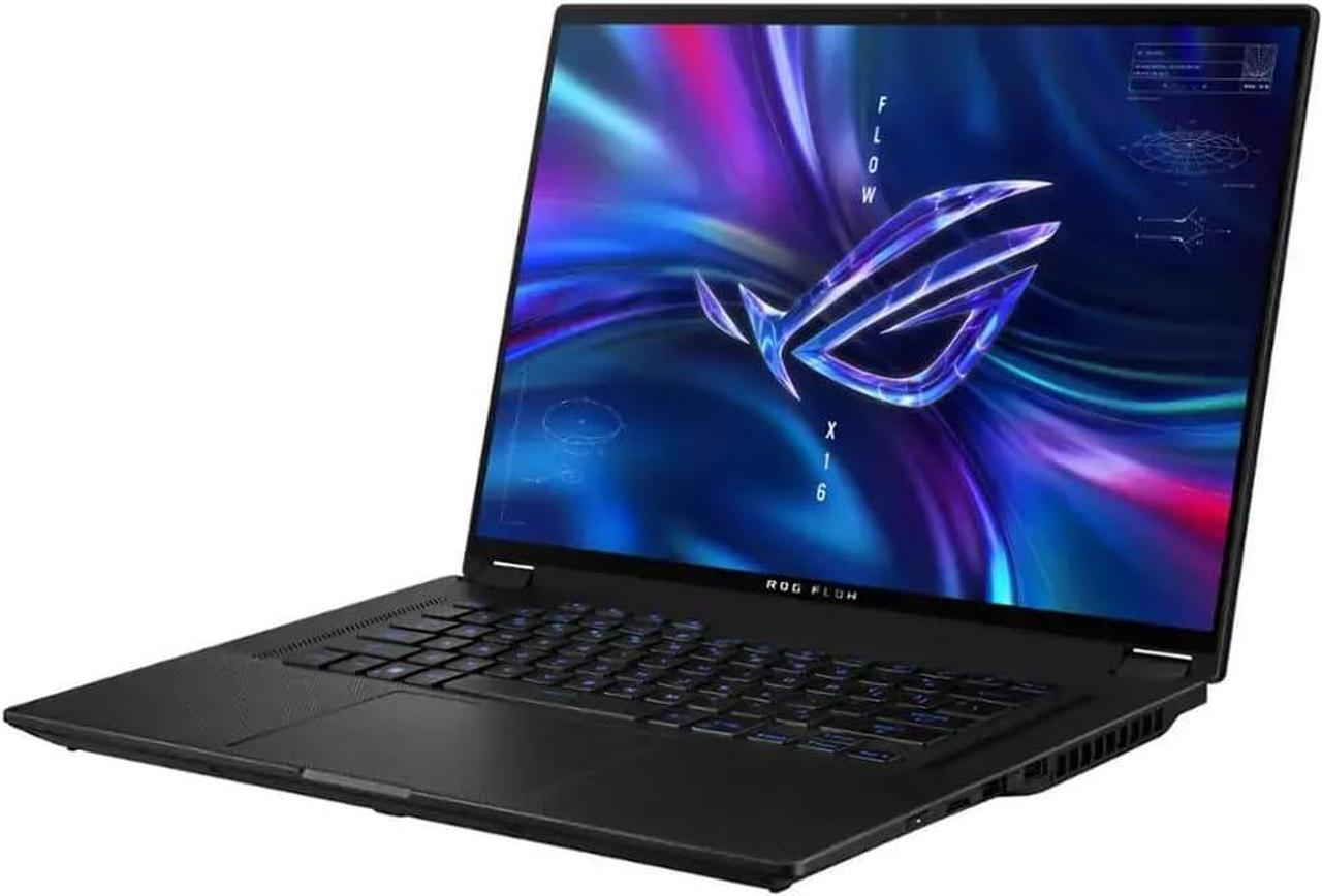 Alt view image 5 of 6 - ASUS ROG Flow X16 2-in-1 Gaming Laptop, 16.0" WQXGA (2560x1600) 240Hz Touchscreen, Intel Core i9-13900H 14-Cores Processor, GeForce RTX 4060 8GB GDDR6, 16GB DDR5  2TB PCIe SSD, RGB KB, Windows 11