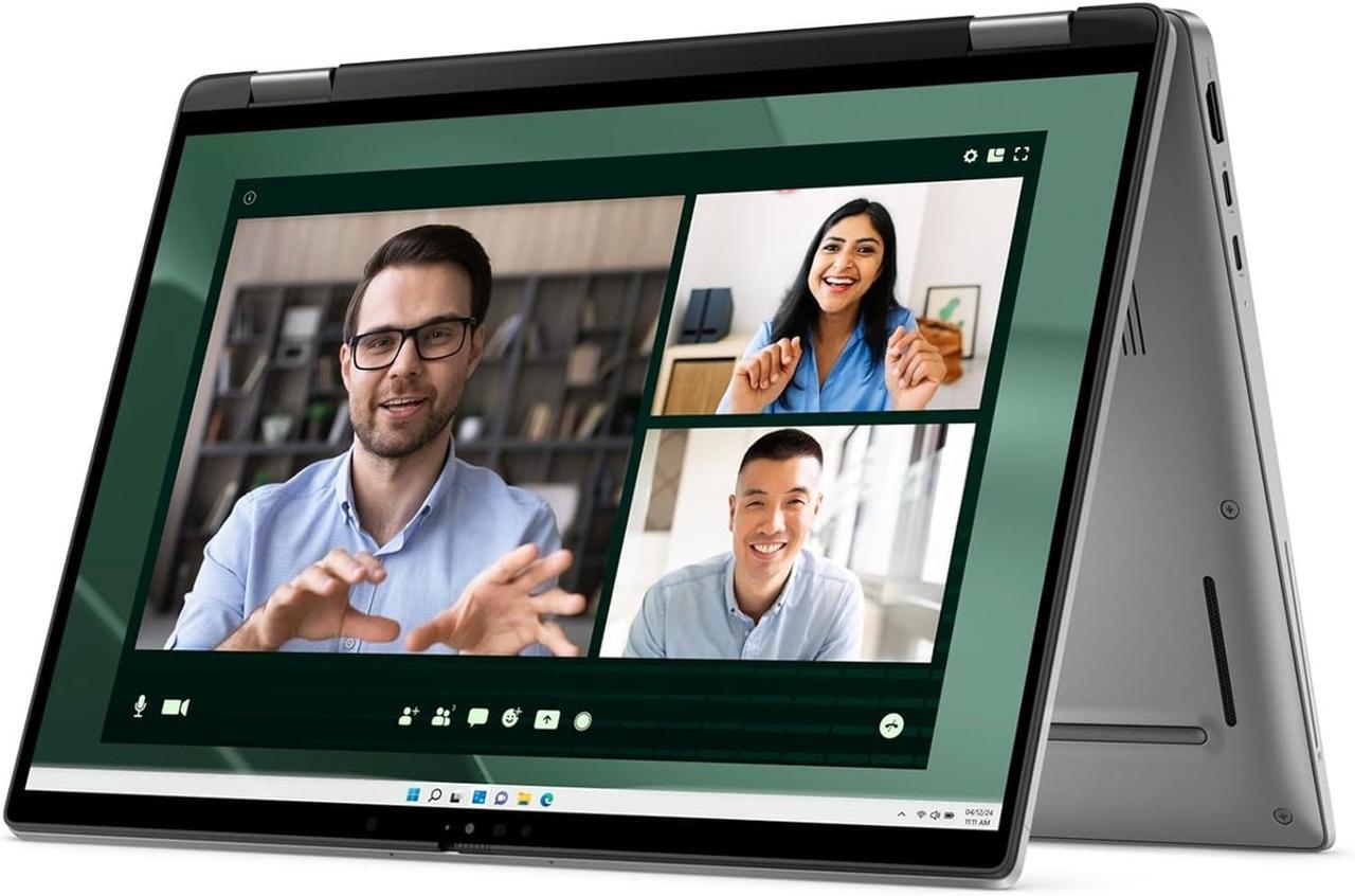 Alt view image 2 of 6 - Dell Latitude 7450 2-in-1 14 Laptop, 14.0" WUXGA (1920x1200) Touchscreen, Intel Ultra 5 135U 12-Cores Processor, Intel Graphics, 16GB  DDR4  1TB PCIe SSD, Backlit KB, Fingerprint, Windows 11 Home