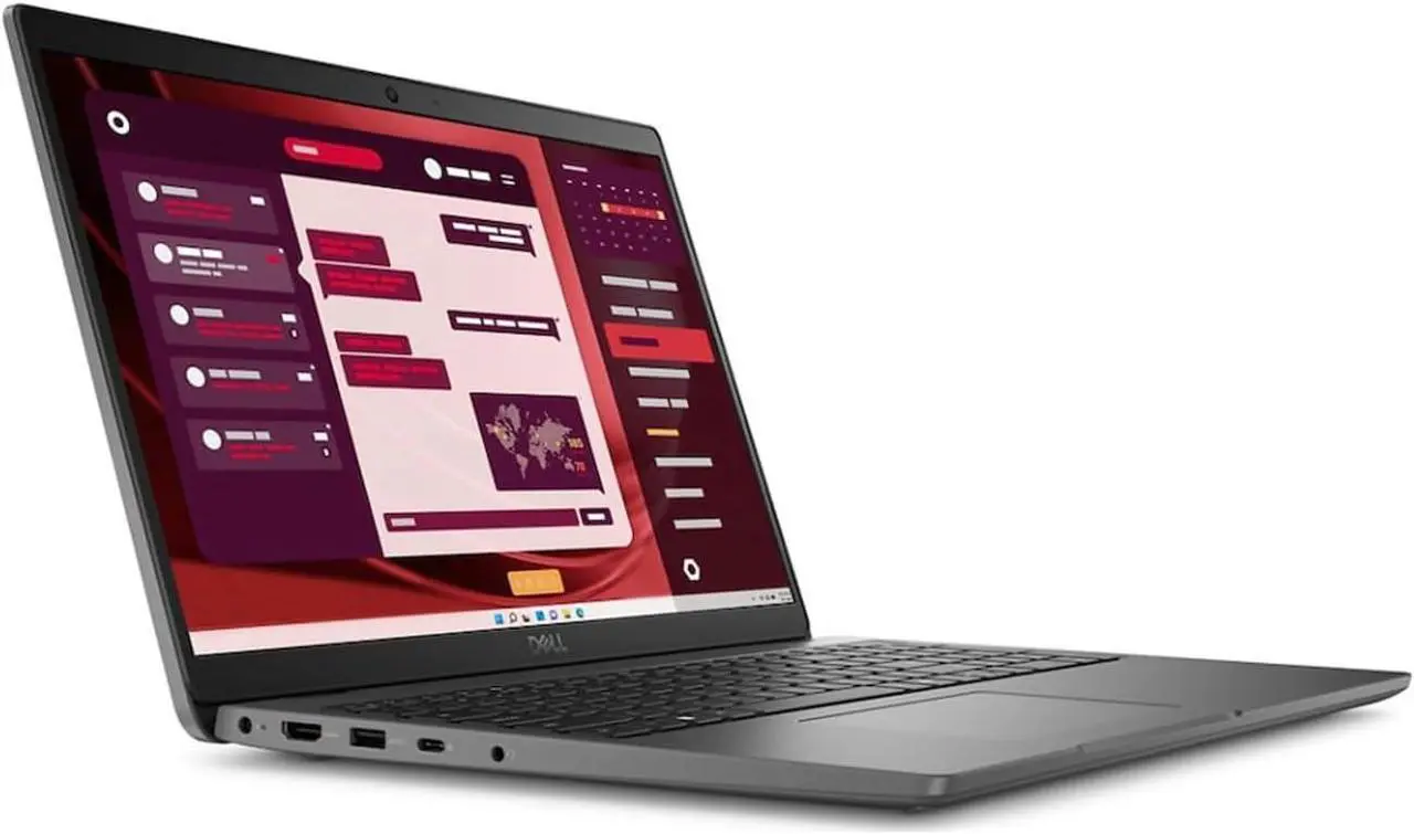 Alt view image 3 of 6 - Dell Latitude 3550 15 Business Laptop, 15.6" FHD (1920x1080) Touchscreen, Intel Core i5-1335U 10-Cores Processor, Intel Iris Xe Graphics, 16GB DDR4  2TB PCIe SSD, Backlit KB, WiFi 6E, Windows 11 Pro