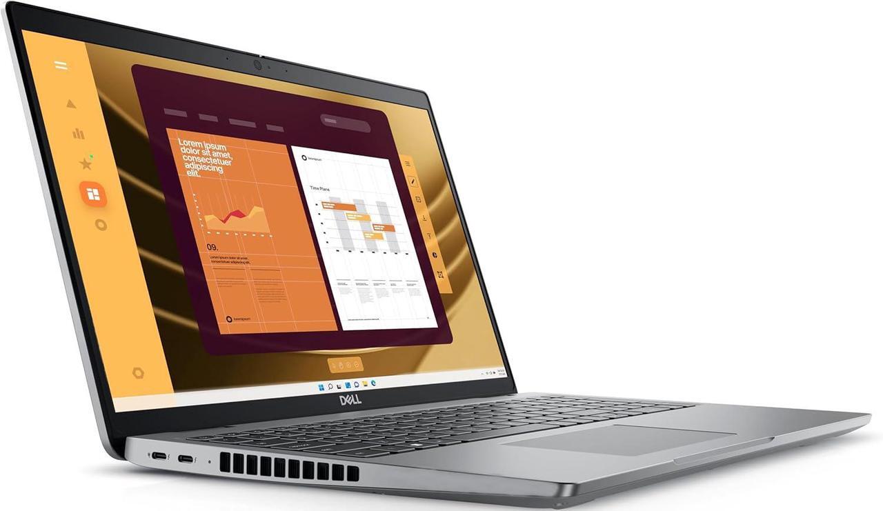 Alt view image 2 of 6 - Dell Latitude 5550 15 Business Laptop, 15.6" FHD (1920x1080) Display, Intel Core Ultra 5 125U 12-cores Processor, Intel graphics, 32GB DDR4  1TB PCIe SSD, Backlit KYB, Thunderbolt 4, Windows 11