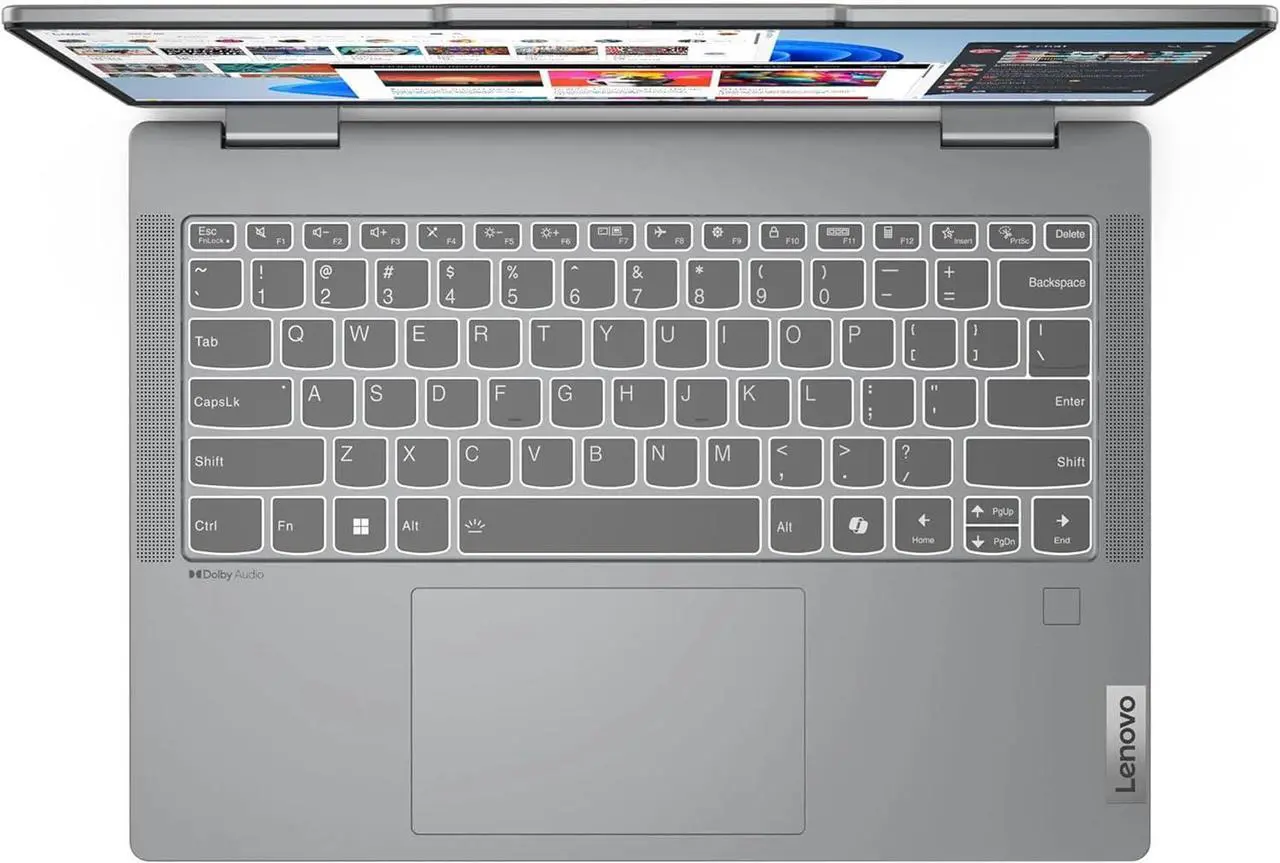 Alt view image 5 of 6 - Lenovo IdeaPad Flex 5 2-in-1 16 Laptop, 16" WUXGA (1920x1200) Touchscreen, Intel Core 7 150U 10-core Processor, Intel Graphics, 16GB DDR4  1TB PCIe SSD, Backlit KB, Fingerprint Reader, Windows 11