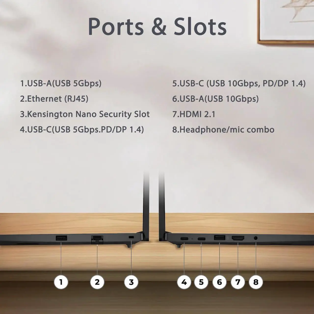 Alt view image 6 of 6 - Lenovo ThinkPad E14 Gen 6 Laptop, 14" WUXGA (1920 x 1200) Display, AMD Ryzen 7 7735U 8 Cores Processor, AMD Radeon Graphics, 32GB DDR4  1TB PCIe SSD, Fingerprint Reader, Wi-Fi 6, Windows 11 Pro
