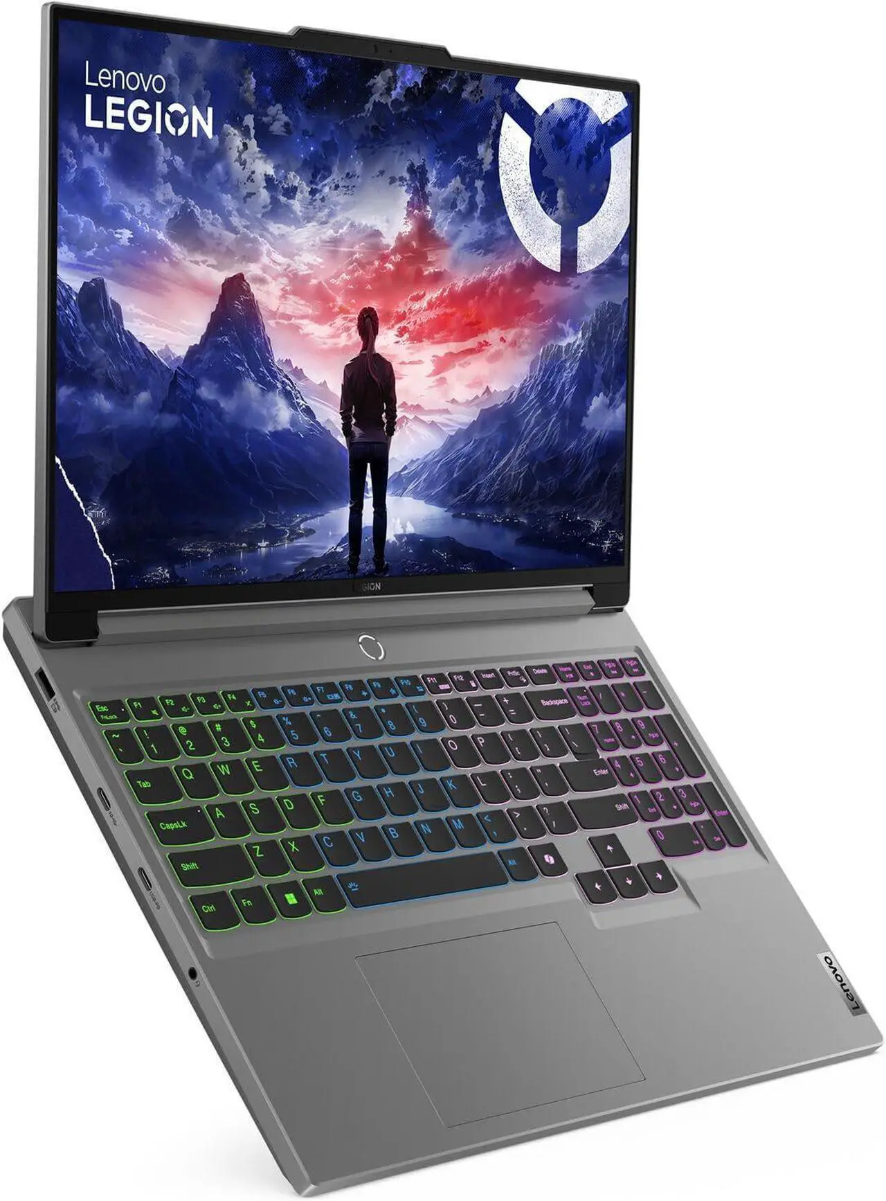 Alt view image 5 of 6 - Lenovo Legion 16 Gaming Laptop, 16" QHD+ Display, Intel Core i9-14900HX 24 Cores Processor, NVIDIA GeForce RTX 4070 8GB GDDR6, 16GB DDR5  1TB PCIe SSD, RGB Backlit Keyboard, Windows 11
