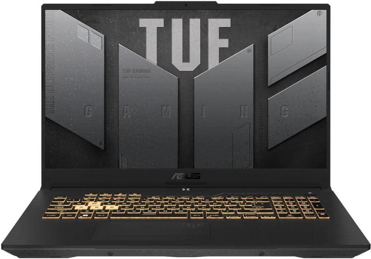 Alt view image 2 of 6 - ASUS TUF Gaming A17 Gaming Laptop, 17.3" FHD 144Hz Display, AMD Ryzen 7 7735HS 8 Cores processor, NVIDIA GeForce RTX 4060 8GB GDDR6, 64GB DDR5  512GB PCIe SSD, Wi-Fi 6 Bluetooth 5.2, Windows 10 Pro