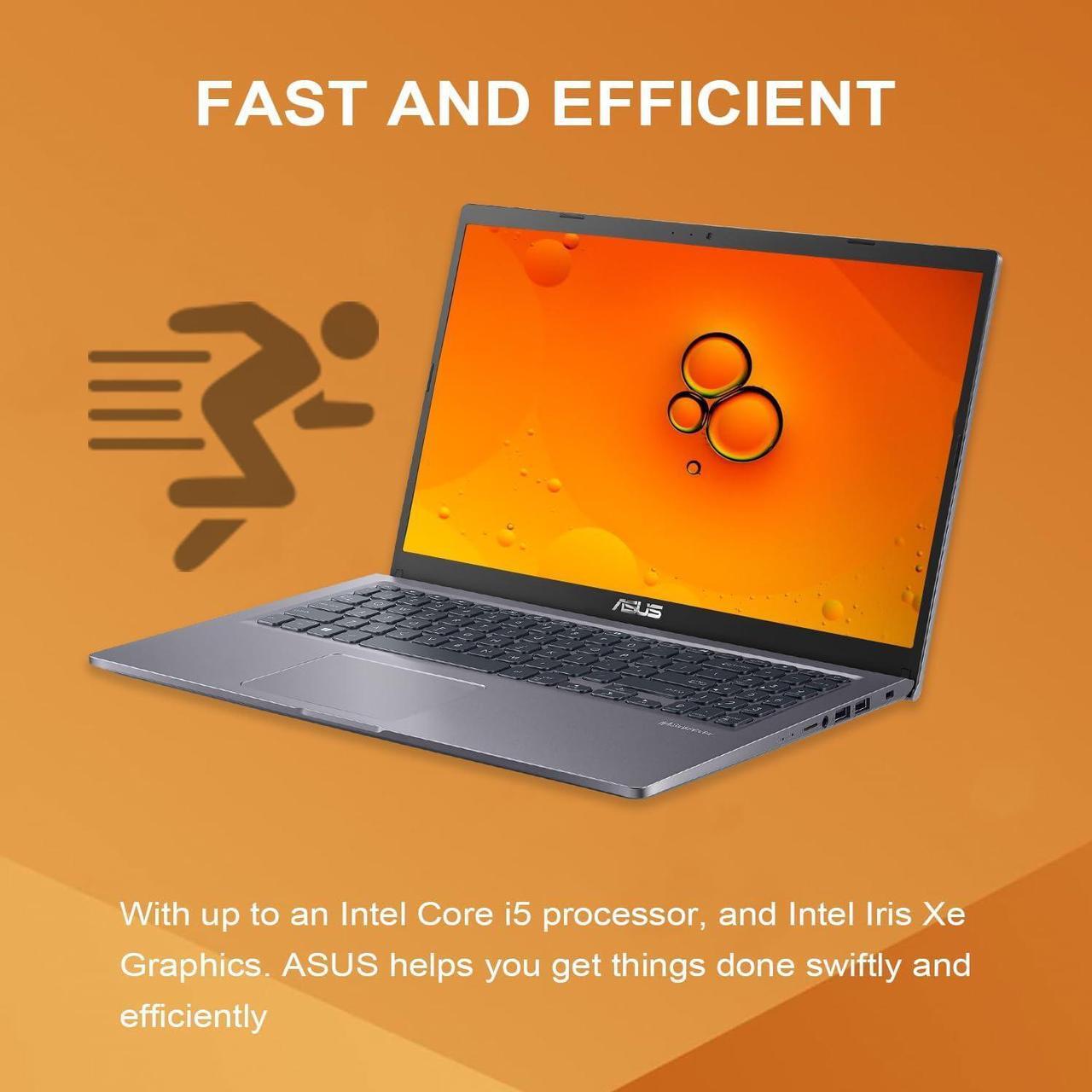 Alt view image 3 of 7 - ASUS Vivobook 15 Laptop, 15.6" FHD (1920 x 1080) Touchscreen, Intel 4 Cores i5-1135G7 (Beats i7-1065G7), Intel Iris Xe Graphics, 20GB DDR4  1TB PCIe SSD, Webcam, HDMI, Wi-Fi, Windows 11 Pro