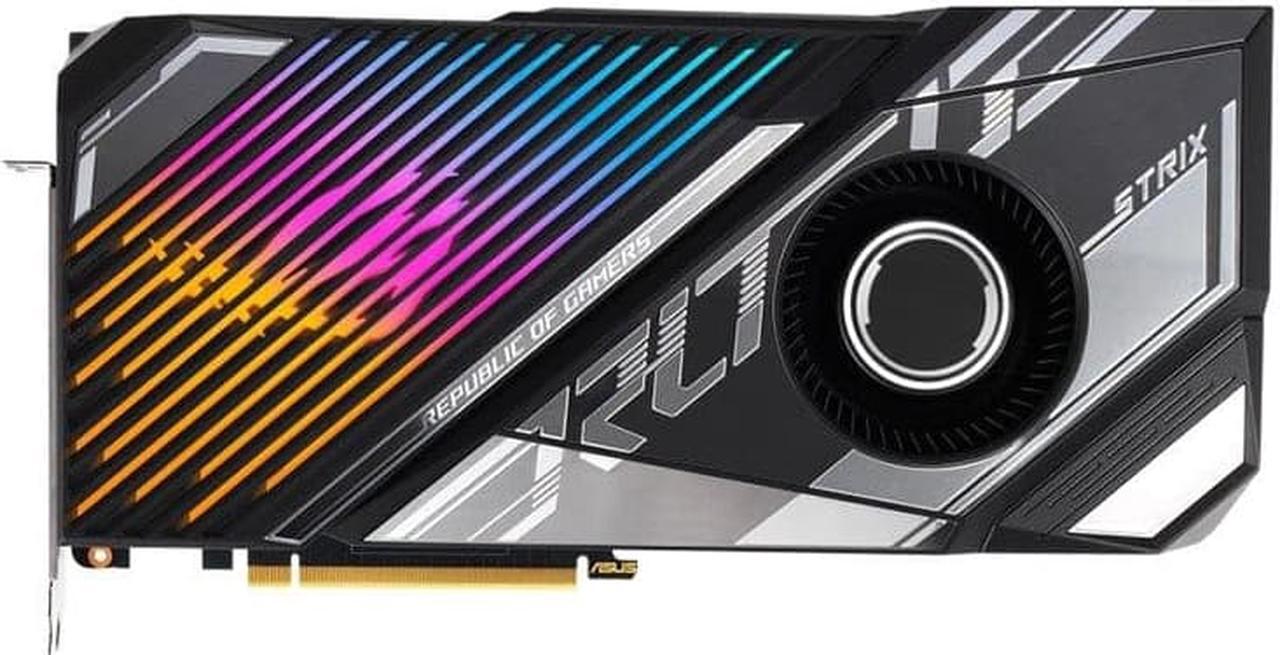 Alt view image 2 of 5 - ASUS ROG Strix LC NVIDIA GeForce RTX 3090 Ti Edition Gaming Graphics Card (PCIe 4.0, 24GB GDDR6X, HDMI 2.1, 240mm Radiator,560mm tubing, GPU TWEAK II), ROG-STRIX-LC-RTX3090TI-24G-GAMING