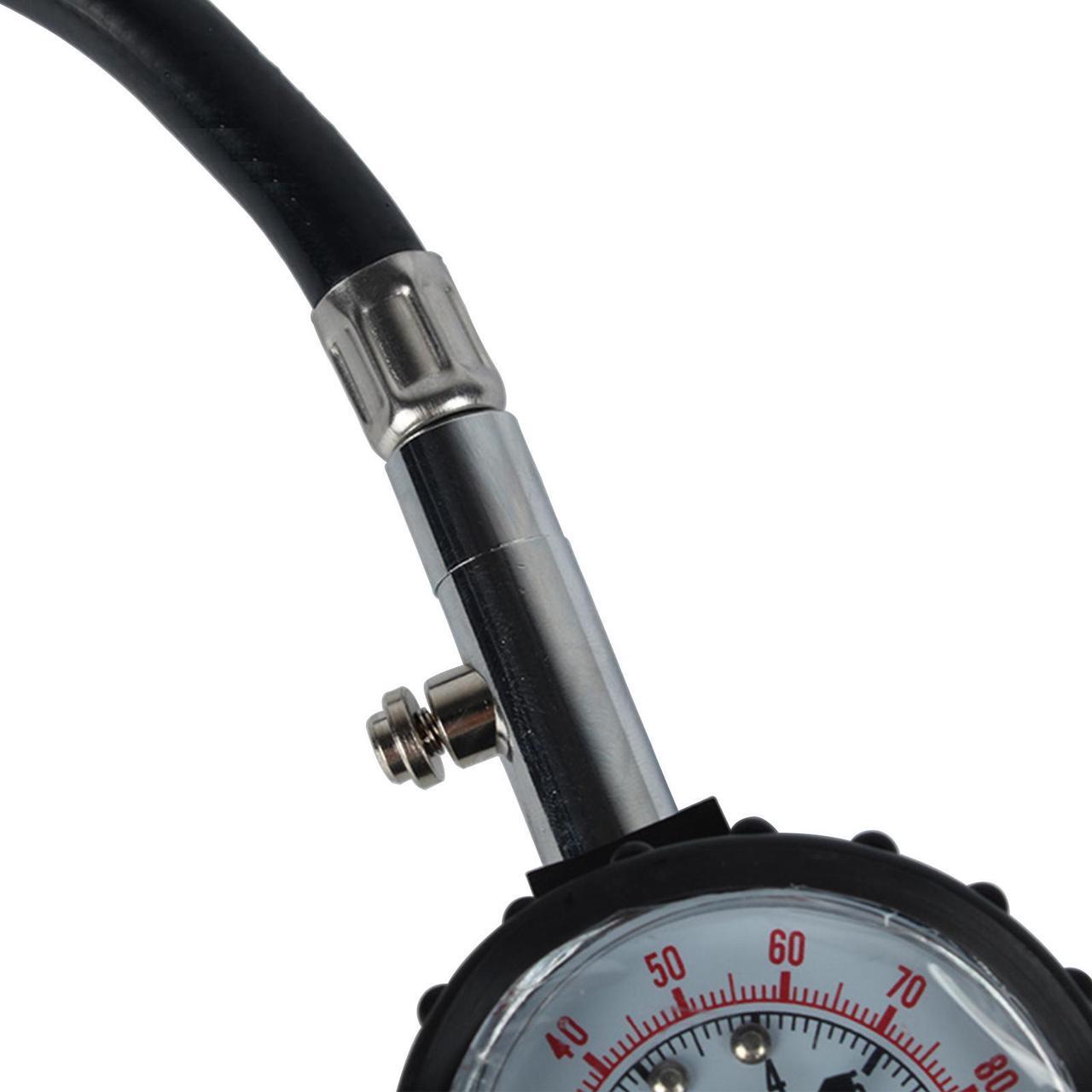 Alt view image 4 of 7 - CARROFIX Tire Pressure Gauge (0-100 PSI) Heavy Duty Mechanical Pointer Truck Car Tire air gauge
