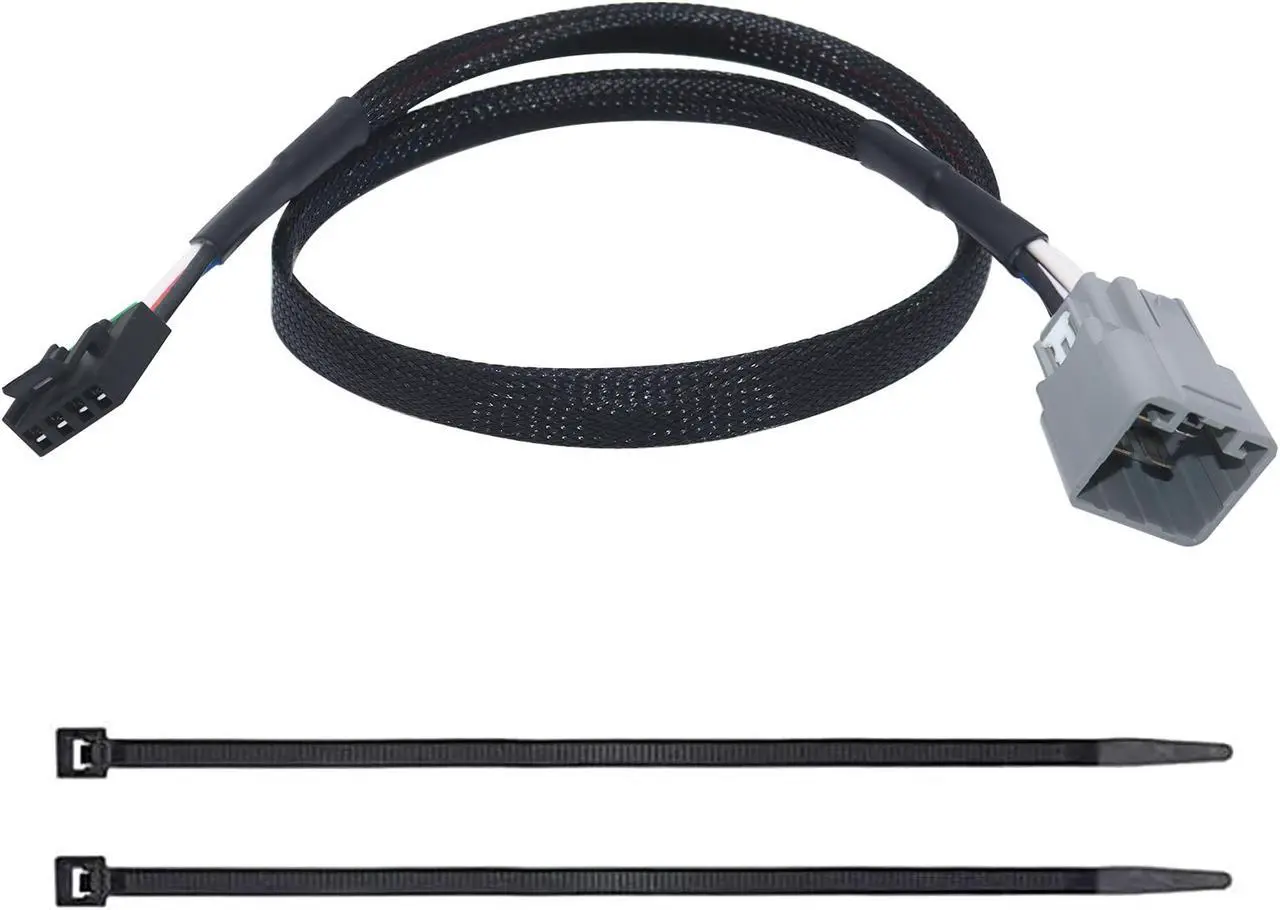 Main image of CARROFIX Trailer Electric Brake Control Harness Plug-in Wiring Adapter, Compatible with 2015-2022 RAM 1500, 2500, 3500, 4500, 5500
