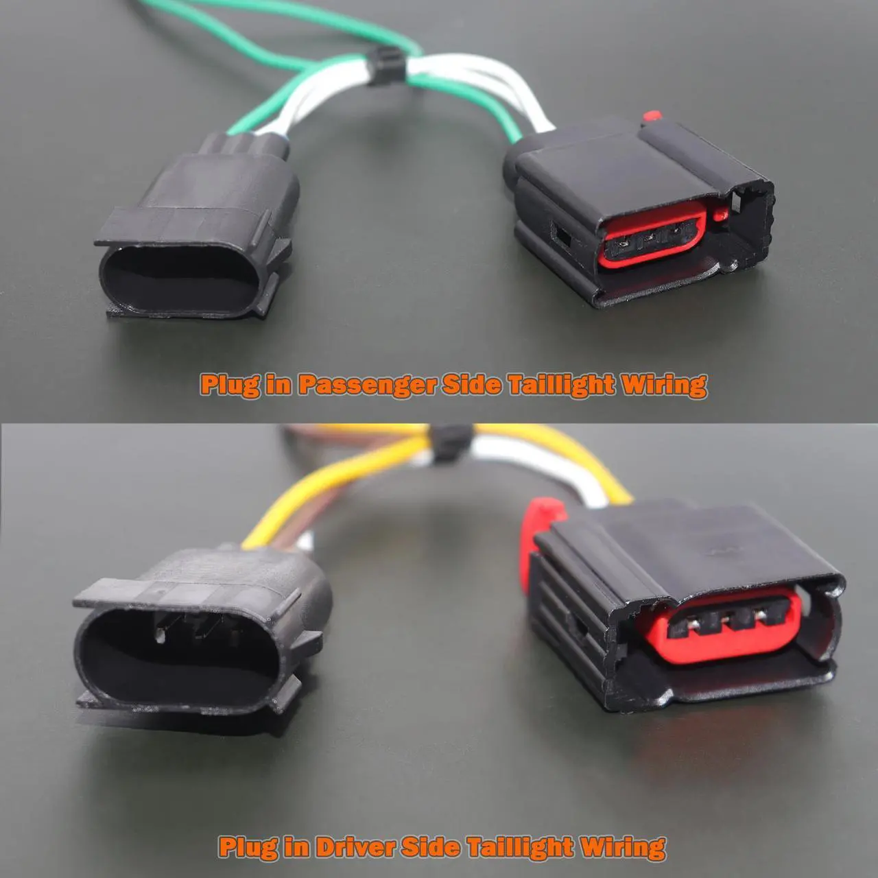 Alt view image 5 of 6 - CARROFIX T-Connector Vehicle Custom Wiring Harness with 4-Way Flat Trailer Connector, Compatible with 2007 - 2013 Jeep Grand Cherokee