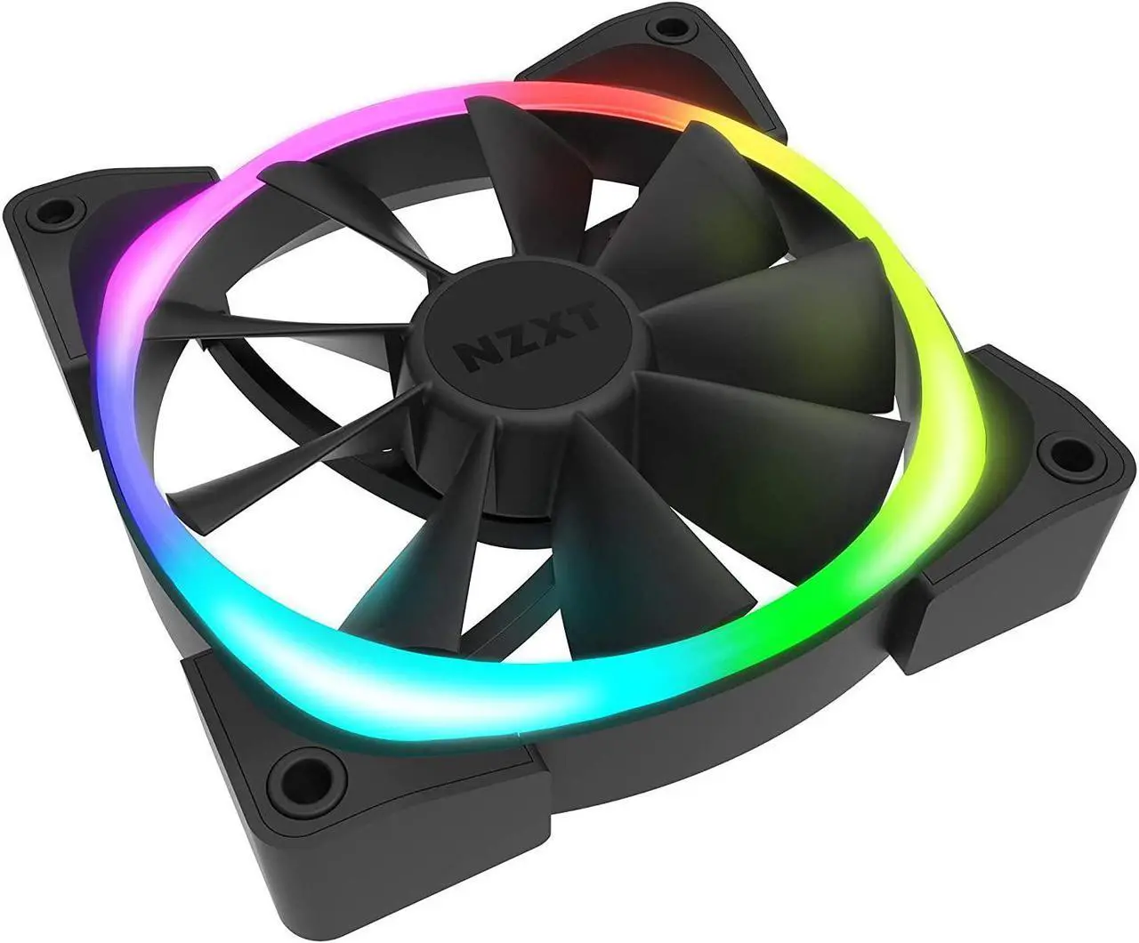 Alt view image 17 of 20 - NZXT AER RGB 2 - 120mm - RGB LED - Fluid Dynamic Bearing - PWM Fan for Hue 2 - Single