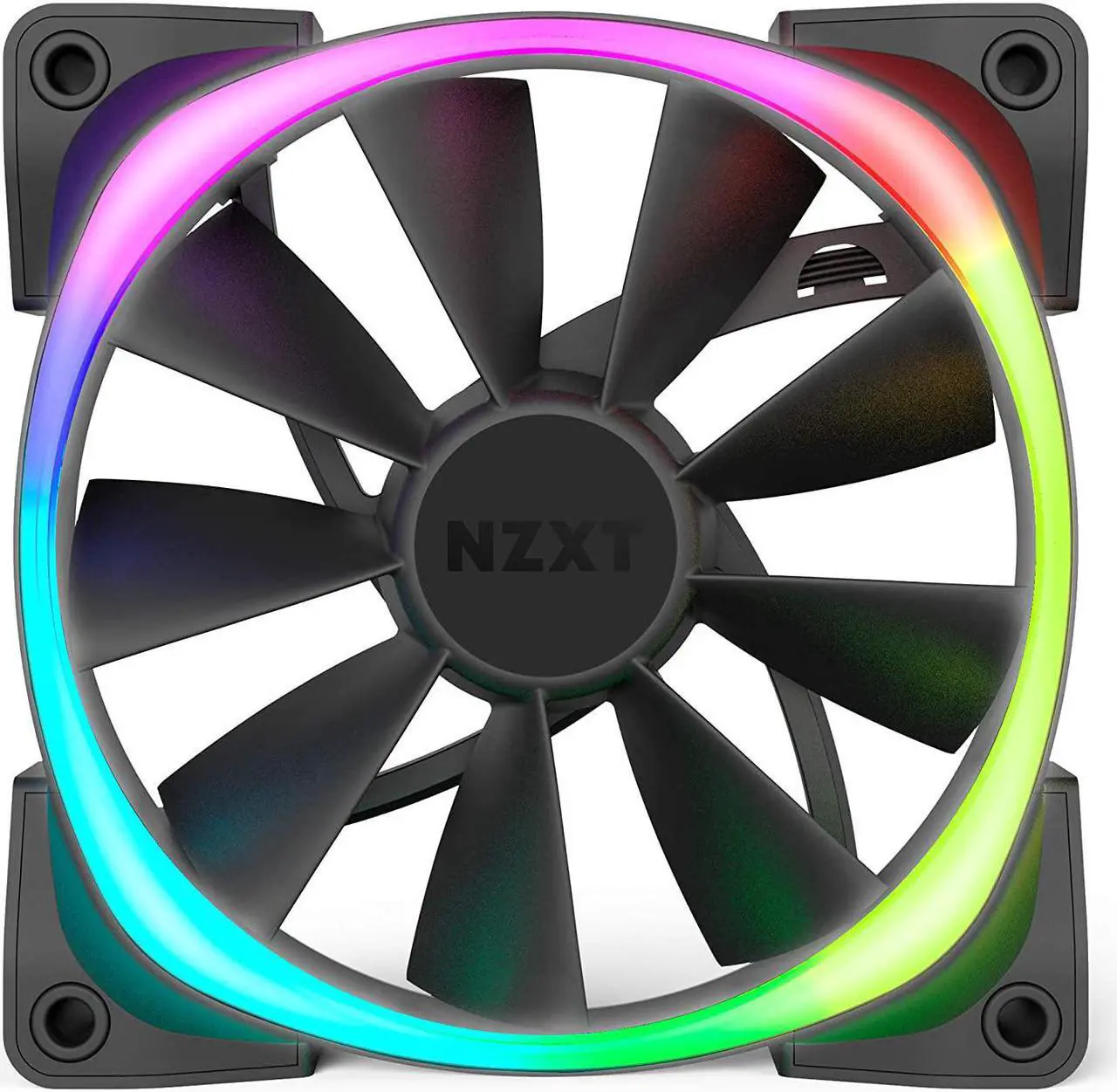 Alt view image 18 of 20 - NZXT AER RGB 2 - 120mm - RGB LED - Fluid Dynamic Bearing - PWM Fan for Hue 2 - Single
