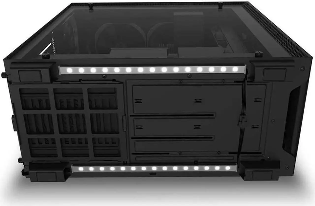 Alt view image 10 of 10 - NZXT Underglow Accessory - Two 300mm RGB LED Strips - CAM-Powered -  Immersive Desktop Lighting System