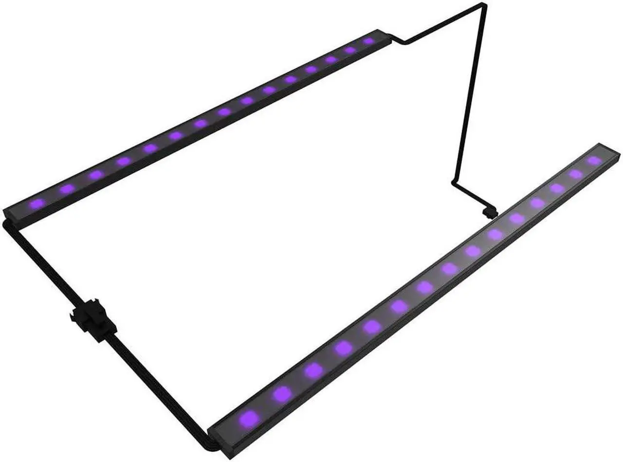 Alt view image 8 of 10 - NZXT Underglow Accessory - Two 300mm RGB LED Strips - CAM-Powered -  Immersive Desktop Lighting System