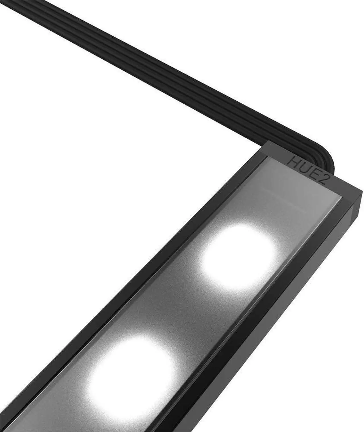 Alt view image 9 of 10 - NZXT Underglow Accessory - Two 300mm RGB LED Strips - CAM-Powered -  Immersive Desktop Lighting System