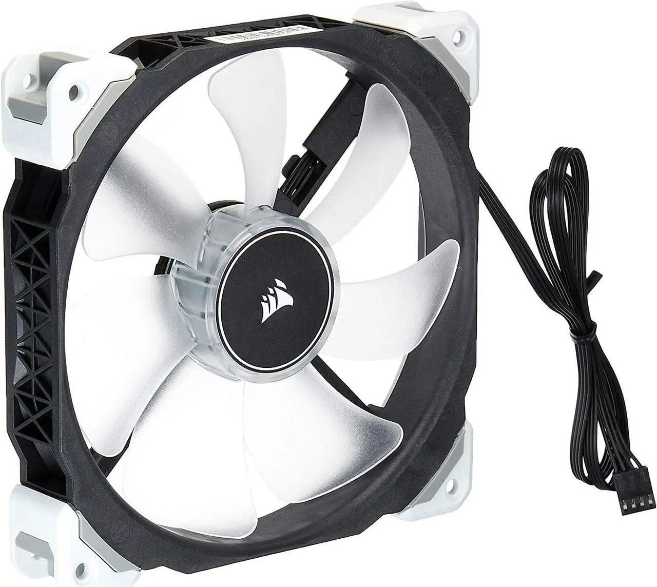 Alt view image 7 of 8 - Corsair ML140 PRO LED CO-9050046-WW 140mm Premium Magnetic Levitation PWM Fan WHITE