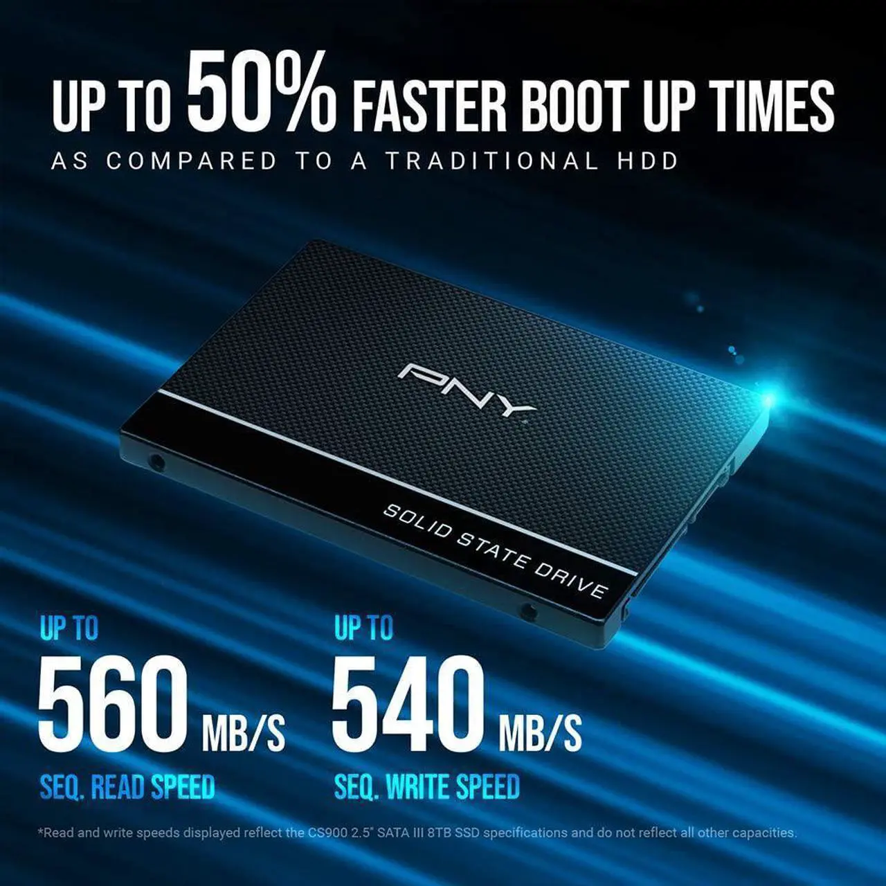 Alt view image 14 of 15 - PNY CS900 240GB 2.5" SATA III INTERNAL Solid State Drive (SSD) - SSD7CS900-240-RB