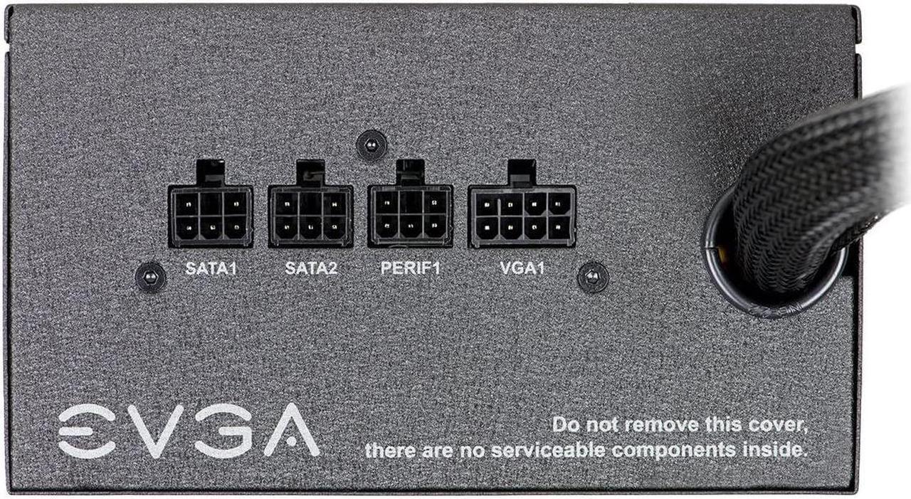 Alt view image 12 of 16 - EVGA 600 BQ 110-BQ-0600-K1 BQ 80 Plus Bronze Semi Modular 600W Power Supply
