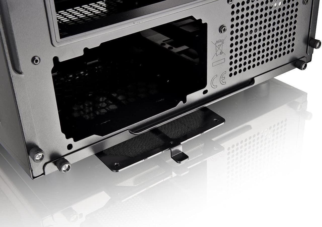 Alt view image 11 of 15 - Thermaltake Core V21 Black Extreme Micro ATX Cube Chassis CA-1D5-00S1WN-00