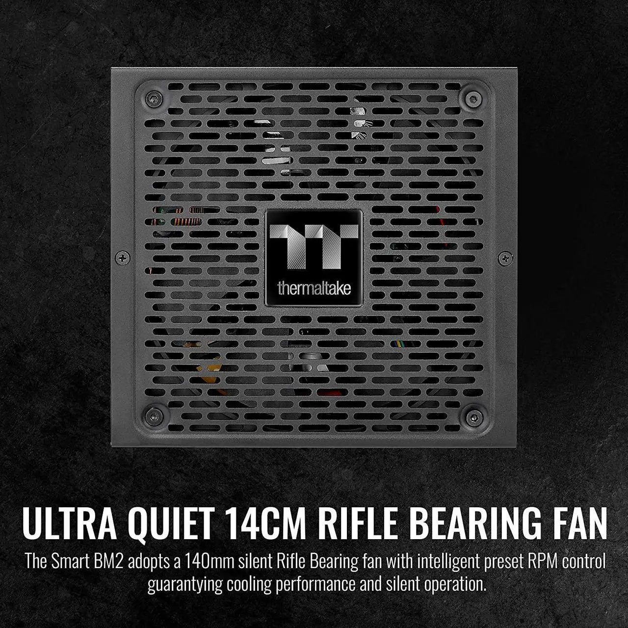 Alt view image 20 of 20 - Thermaltake Smart BM2 550W 80+ Bronze Intel Skylake’s C6/C7 States & ErP Ready 140mm Quiet Fan Japanese Capacitor Semi Modular Power Supply 5 Year Warranty, PS-SPD-0550MNFABU-1