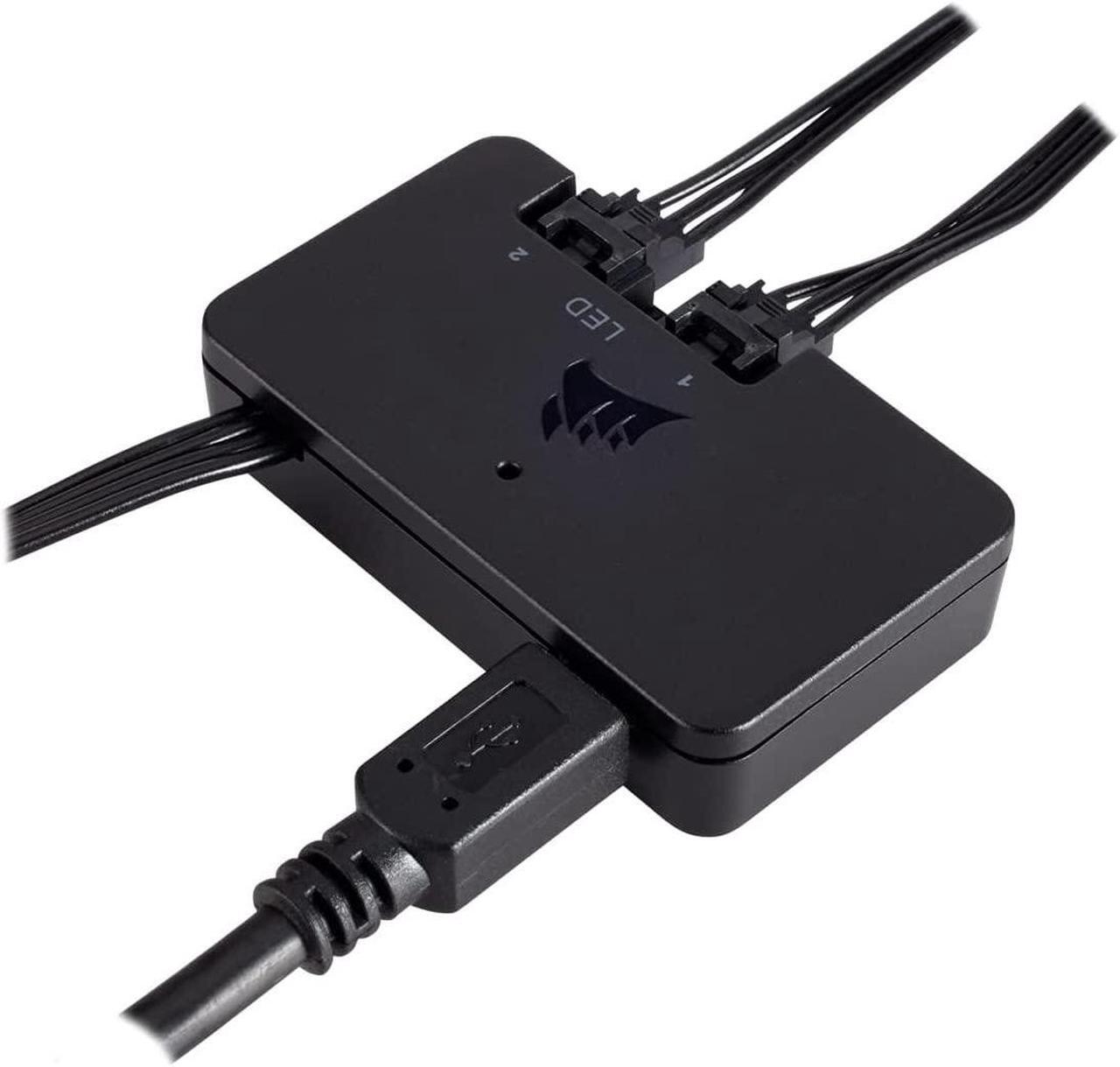 Alt view image 16 of 20 - CORSAIR Lighting Node PRO CL-9011109-WW, RGB Lighting Controller with Individually Addressable RGB LED Strips