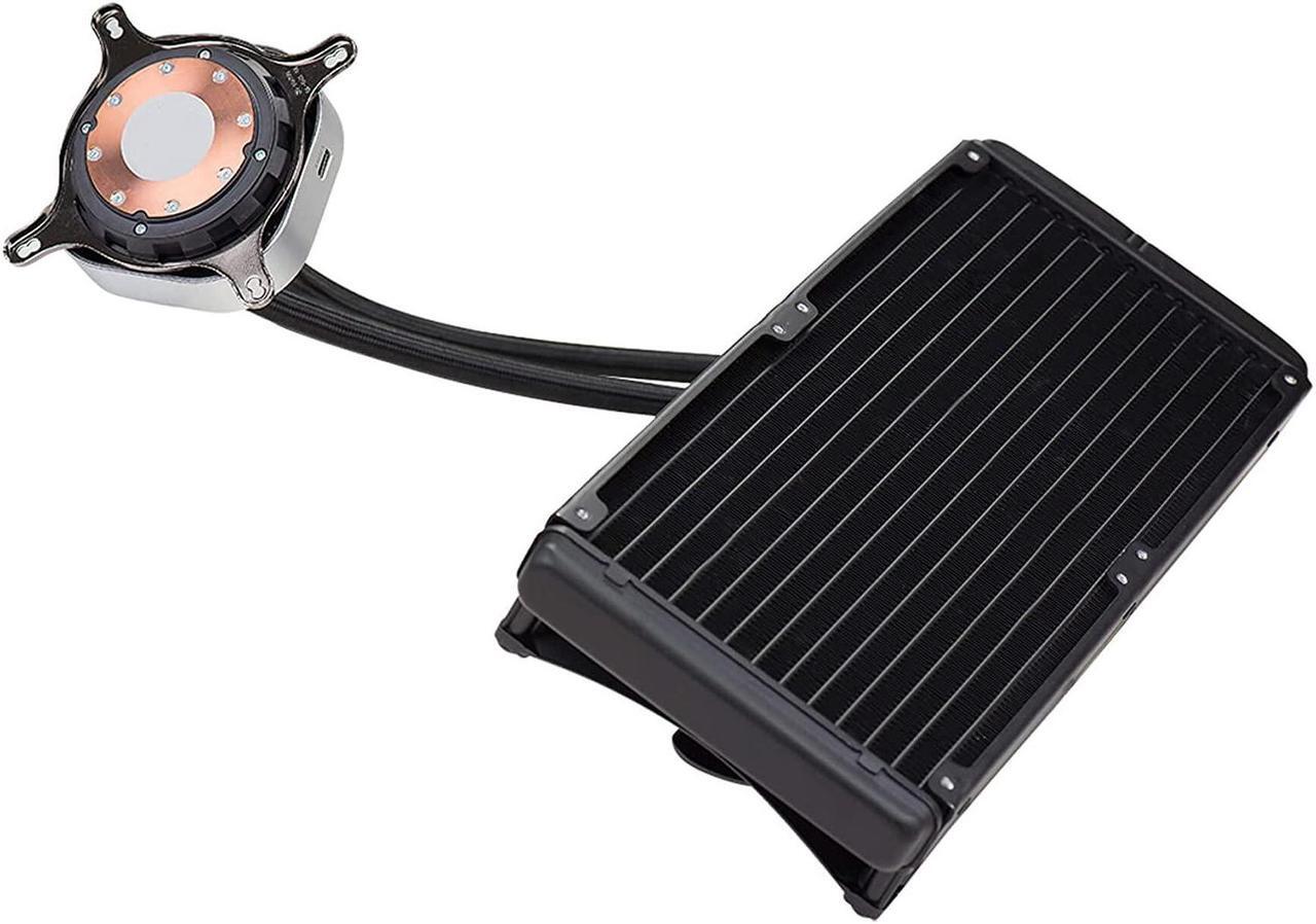 Alt view image 10 of 15 - EVGA CLC 280mm All-In-One RGB LED CPU Liquid Cooler, 2x FX13 140mm PWM Fans, Intel, AMD, 400-HY-CL28-V1 LGA 1700 Compatible