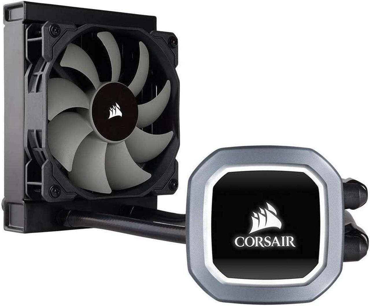 Alt view image 20 of 20 - Corsair Hydro Series, H60 2018 (CW-9060036-WW), 120mm Radiator, Single 120mm PWM Fan, Liquid CPU Cooler LGA 1700 Compatible
