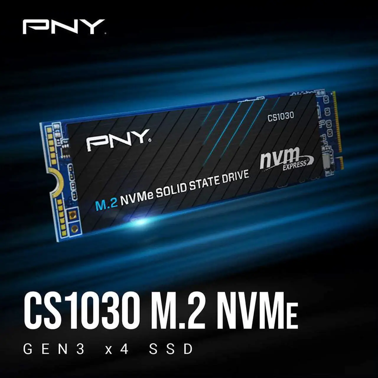 Alt view image 9 of 11 - PNY CS2130 M.2 2280 500GB PCI-Express 3.0 x4, NVMe 1.3 3D NAND Internal Solid State Drive (SSD) M280CS2130-500-RB