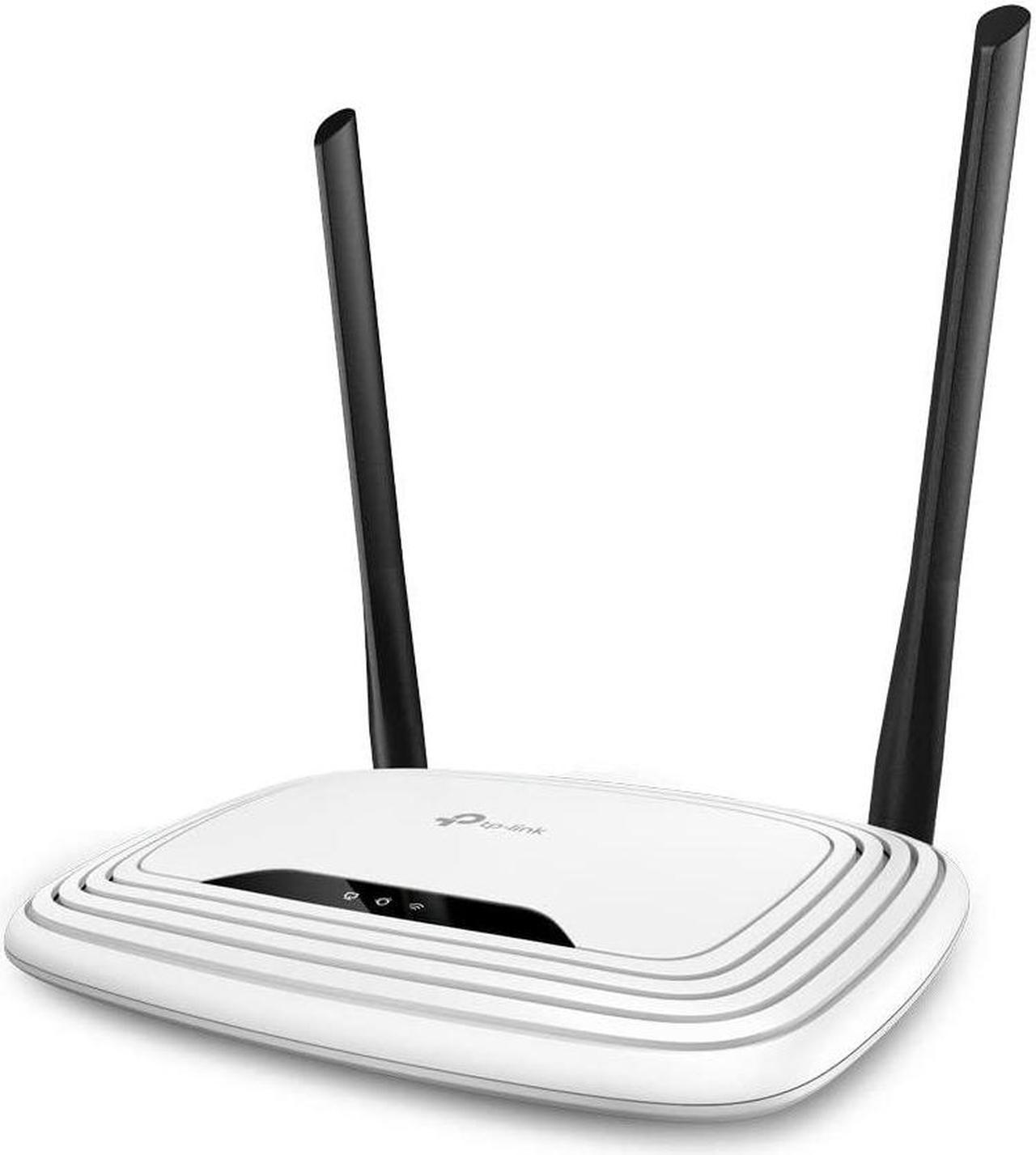 TP-Link N300 Wireless Extender, Wi-Fi Router (TL-WR841N) - 2 x 5dBi High Power Antennas, Supports Access Point, WISP, Up to 300Mbps