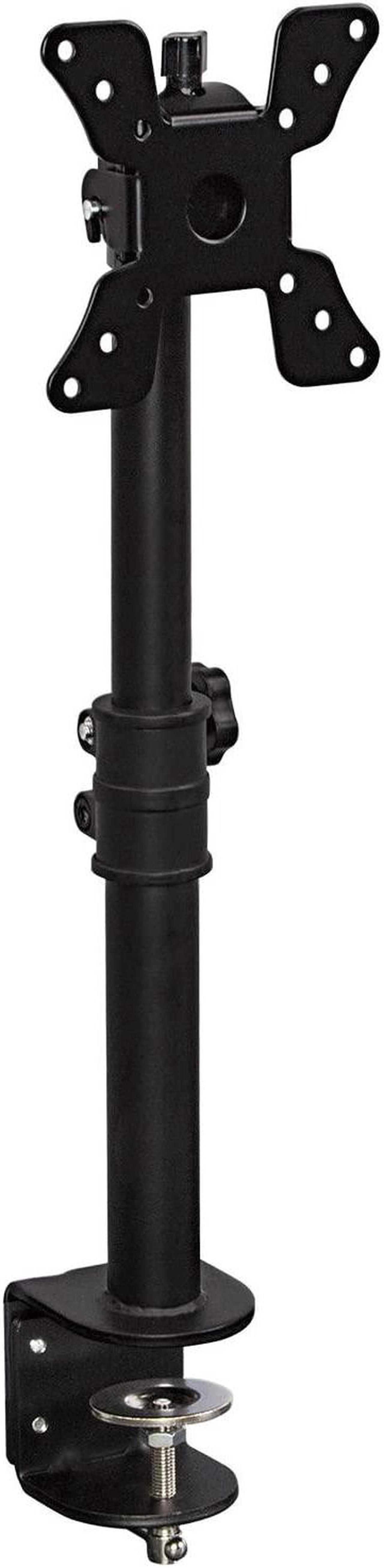 Alt view image 13 of 13 - Mount-It! Vertical Monitor Desk Stand | Height Adjustable | Fits 19-30 Inch Computer Screens