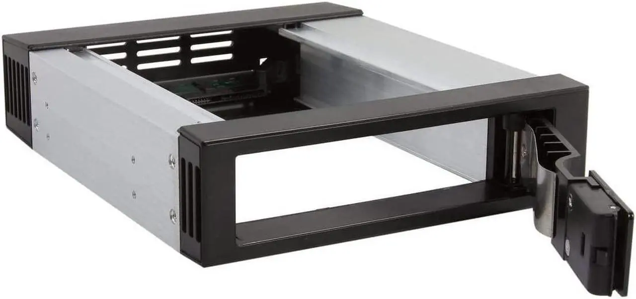 Alt view image 8 of 11 - iStarUSA BPN-DE110SS-BLACK Trayless 5.25" to 3.5" SATA SAS 6 Gbps HDD Hot-swap Rack