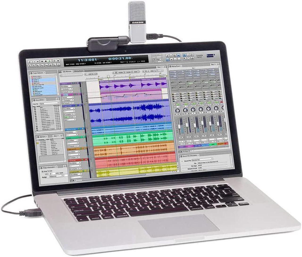 Alt view image 20 of 20 - Samson Go Mic Portable USB Condenser Microphone