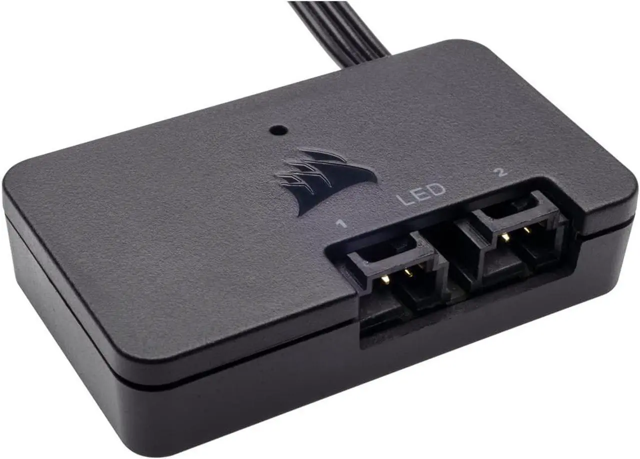 Alt view image 14 of 20 - CORSAIR Lighting Node PRO CL-9011109-WW, RGB Lighting Controller with Individually Addressable RGB LED Strips