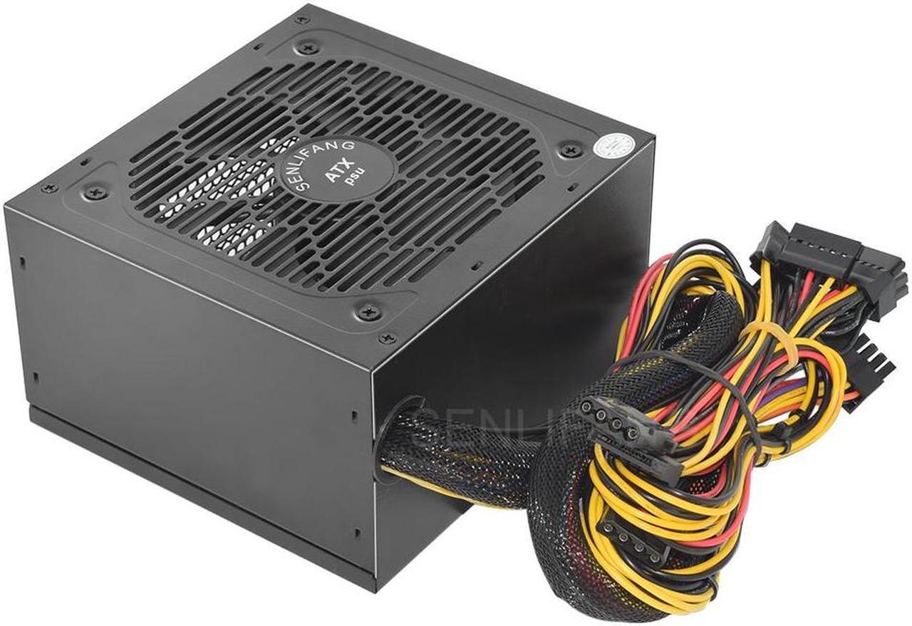 Alt view image 5 of 7 - 110V 220V For PC ATX 500W 600W 800W Max 80Plus Gold 12V PSU Universal High-end Video Card Gaming Power Supply