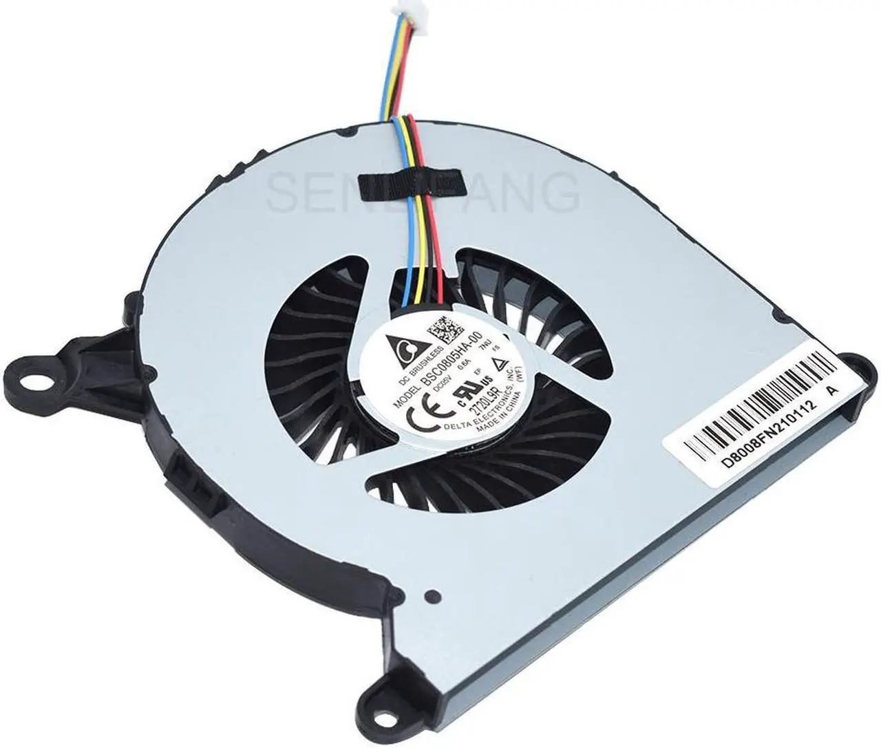 Alt view image 3 of 4 - New For Intel NUC8I7BEH NUC8 I3 I5 I7 Computer Fan BSC0805HA-00 DC05V 0.60A 1Z24L9R 4 PIN New CPU Cooling Fan