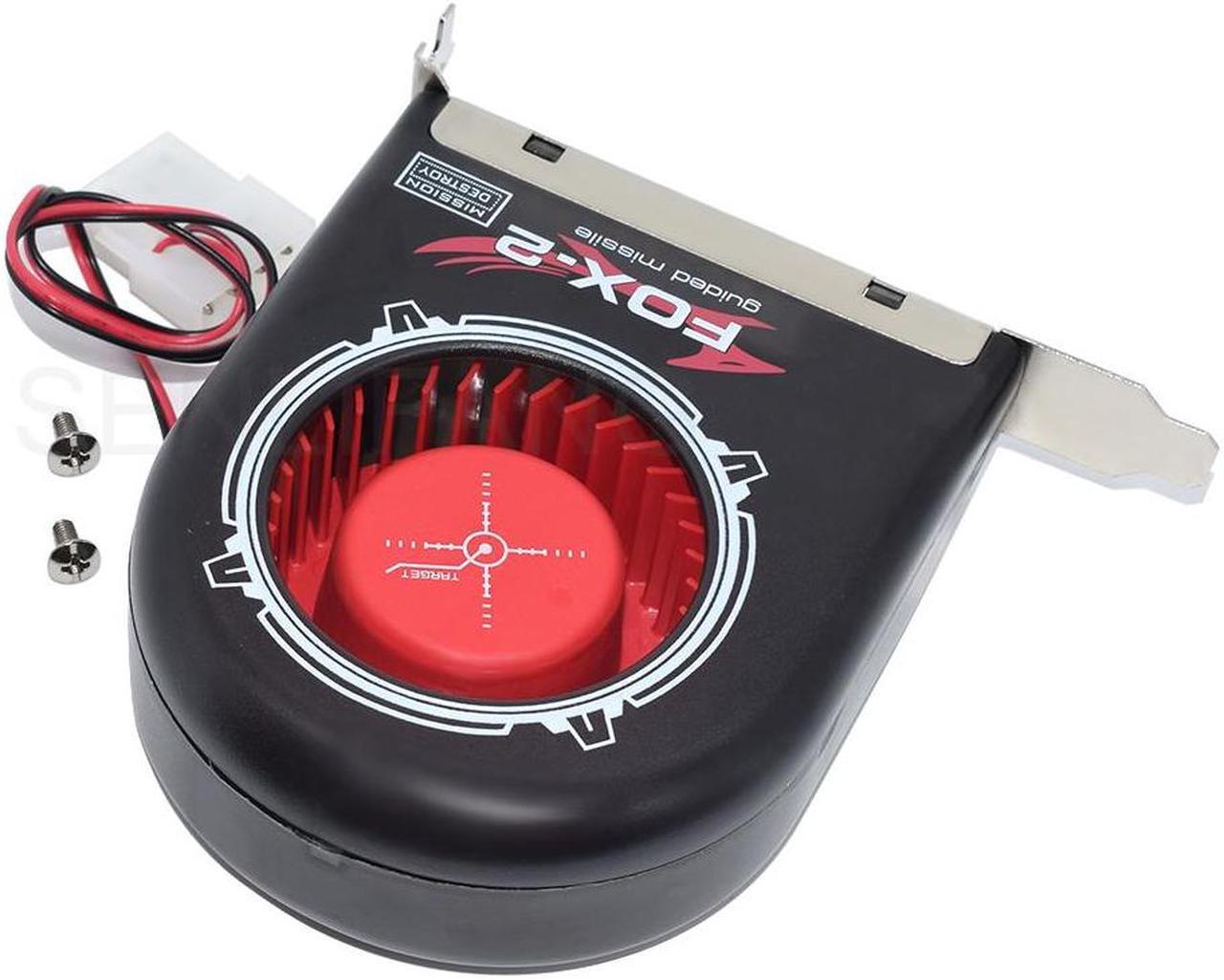Alt view image 3 of 5 - Good Quality Computer Chassis Cooling Fan For FOX-2 System Blower DC12V PCI Slot Bit Long Life Bearing Design High Air Flow