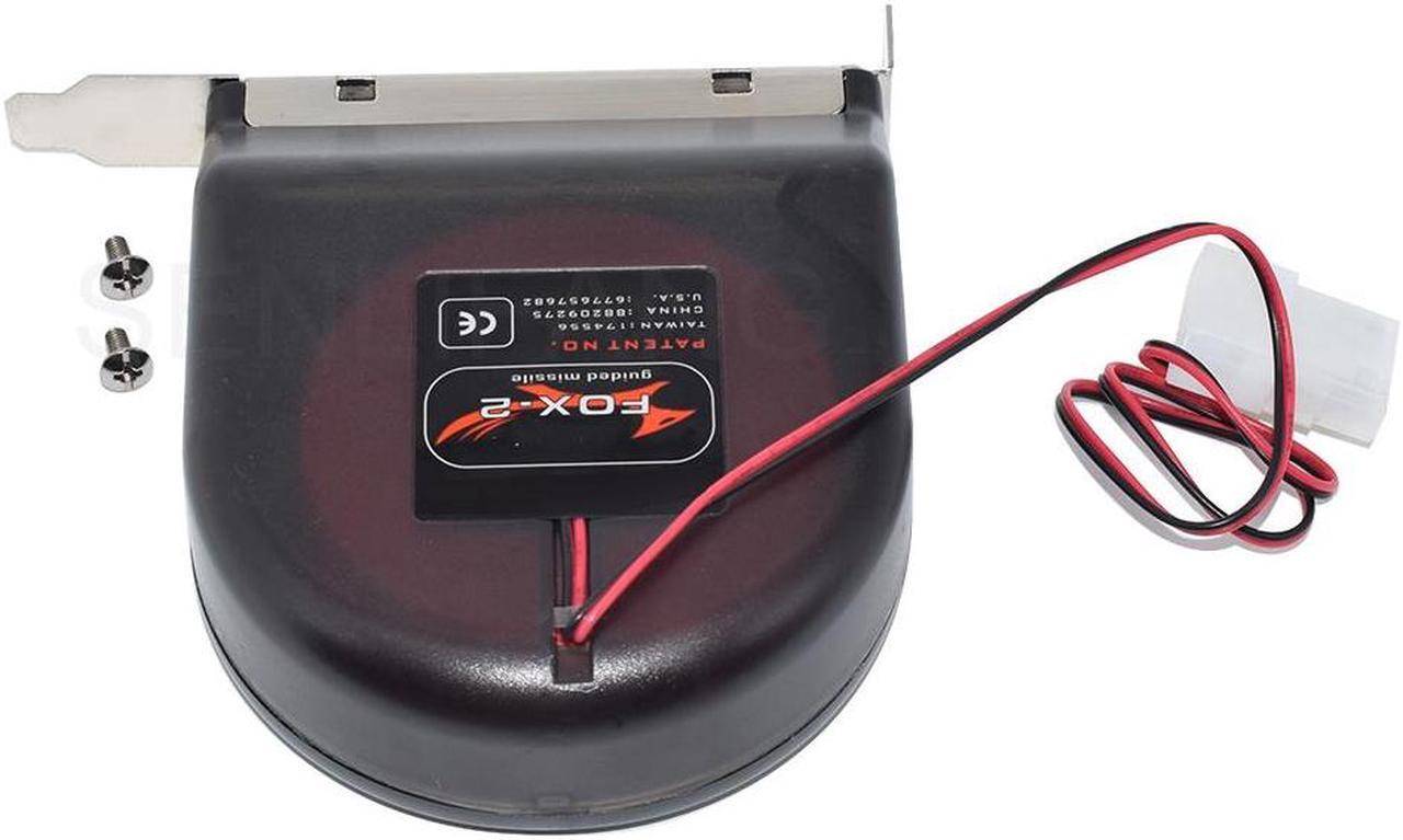 Alt view image 4 of 5 - Good Quality Computer Chassis Cooling Fan For FOX-2 System Blower DC12V PCI Slot Bit Long Life Bearing Design High Air Flow